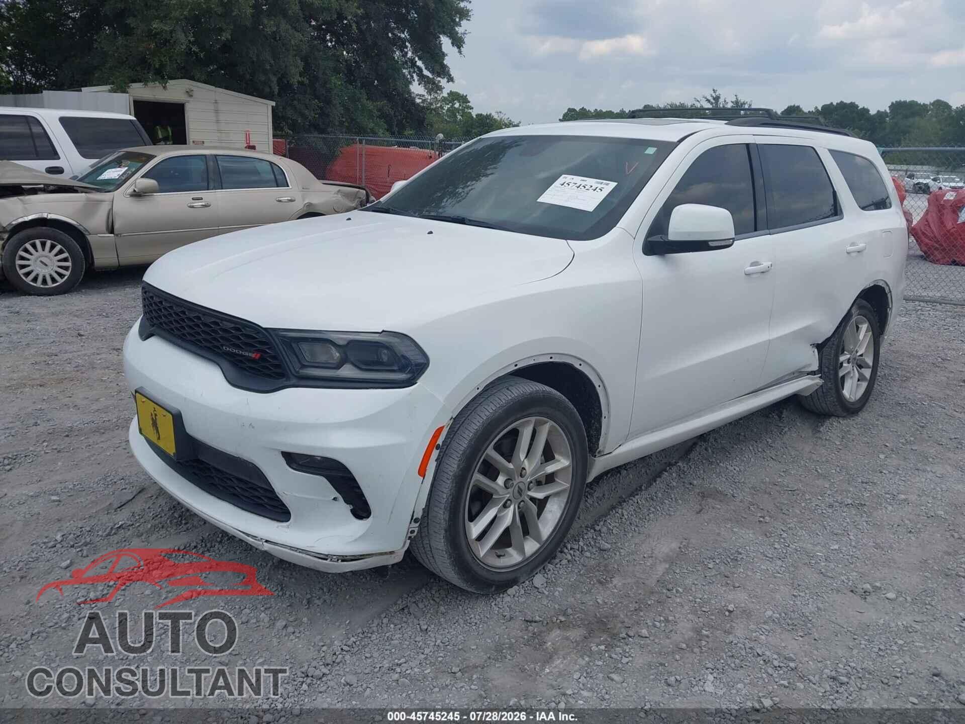 DODGE DURANGO 2021 - 1C4RDHDGXMC693827