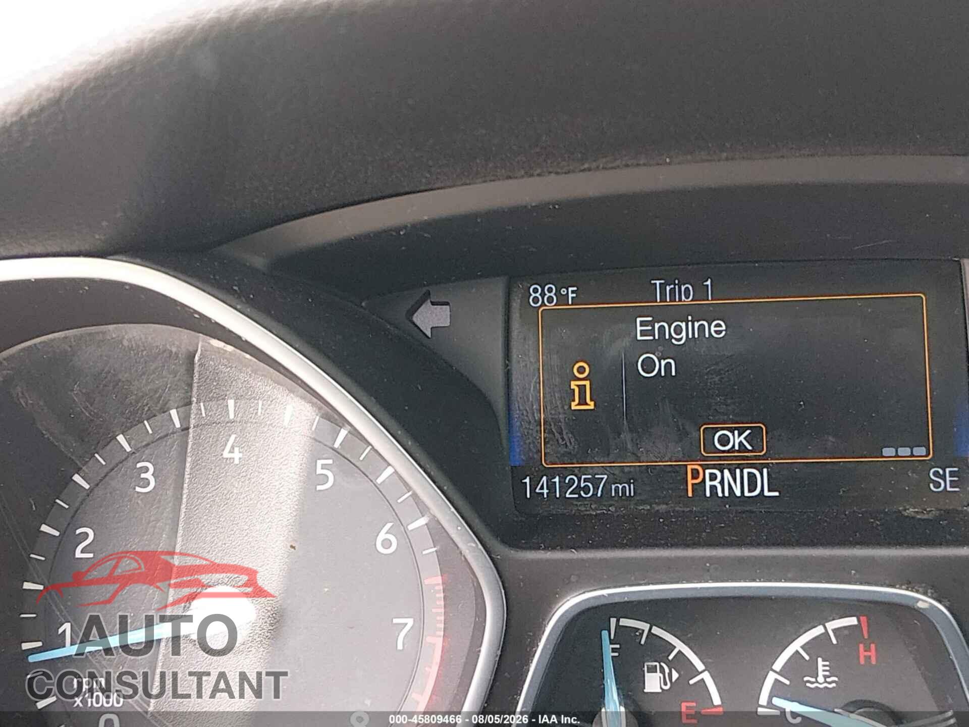 FORD FOCUS 2016 - 1FADP3F26GL322289