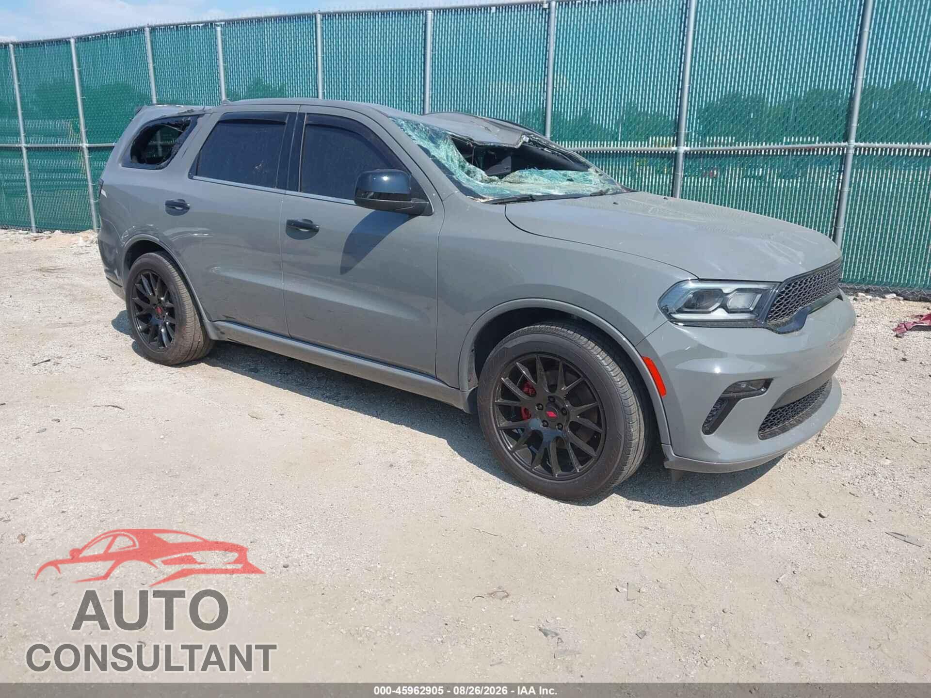 DODGE DURANGO 2022 - 1C4RDJAG3NC174132