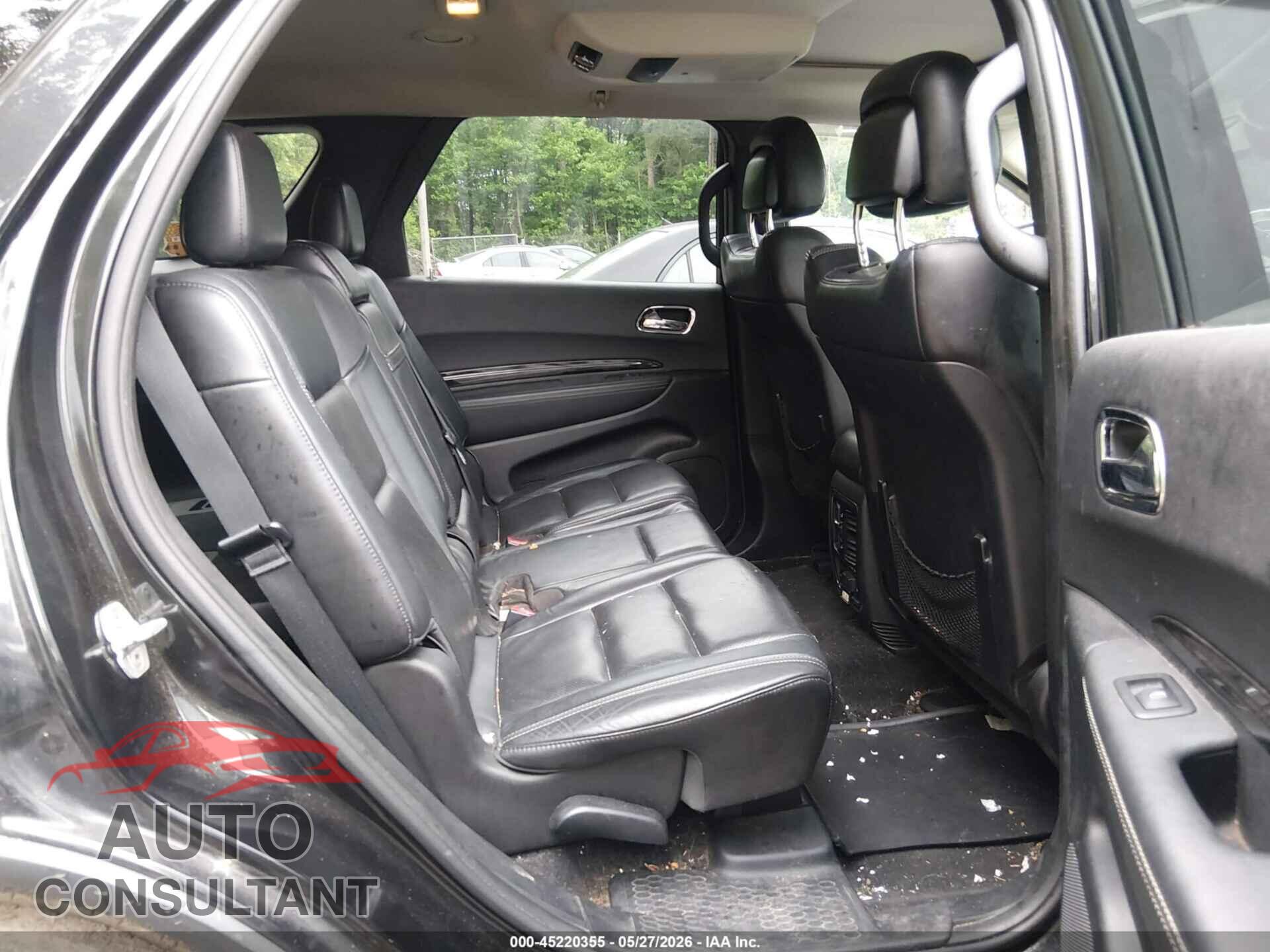 DODGE DURANGO 2013 - 1C4SDJET0DC500752
