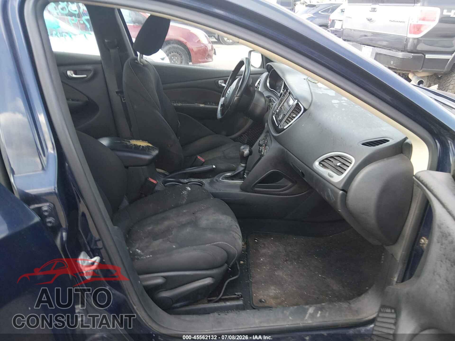 DODGE DART 2013 - 1C3CDFBA2DD288343