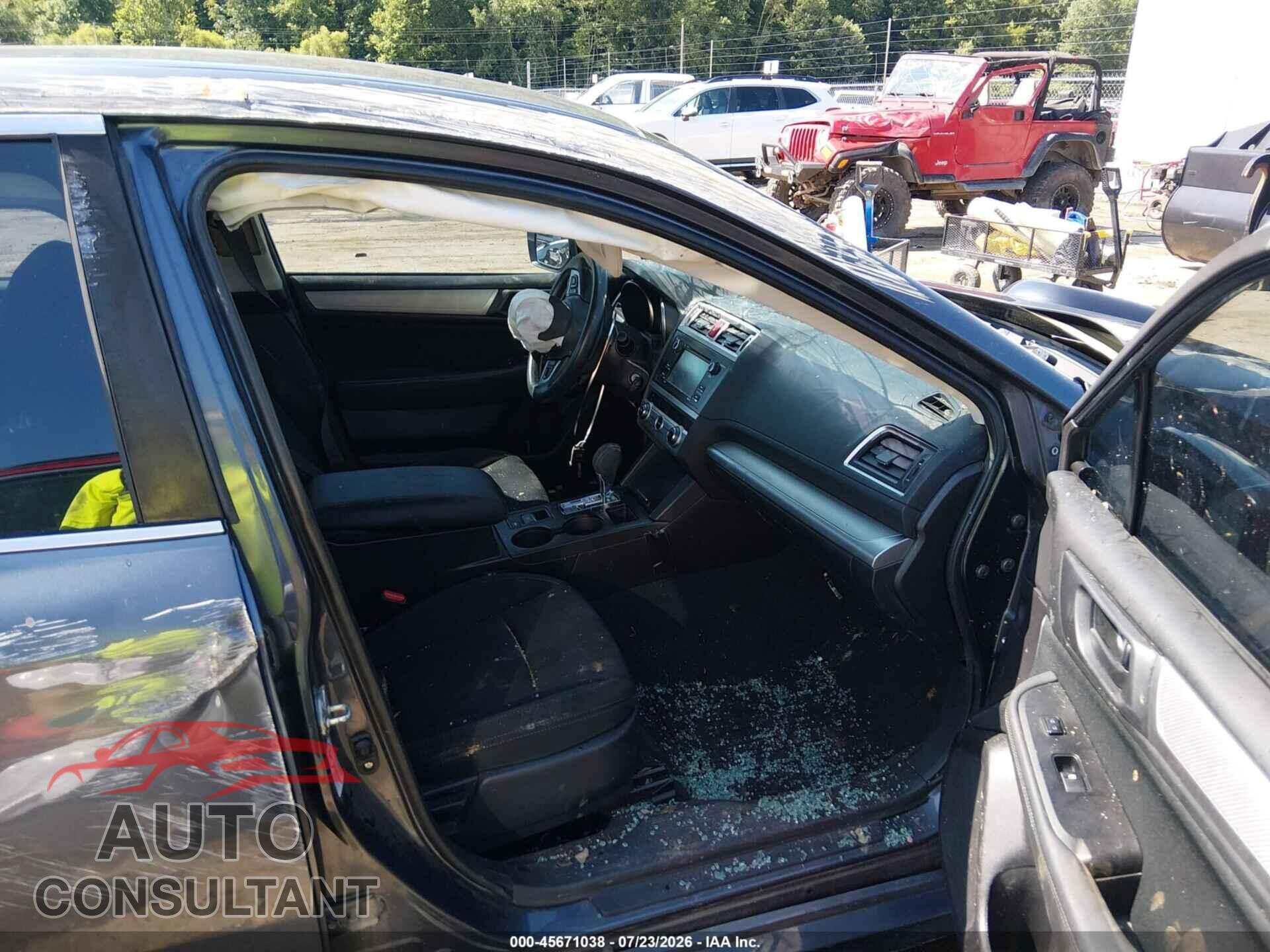 SUBARU LEGACY 2017 - 4S3BNAA66H3036014