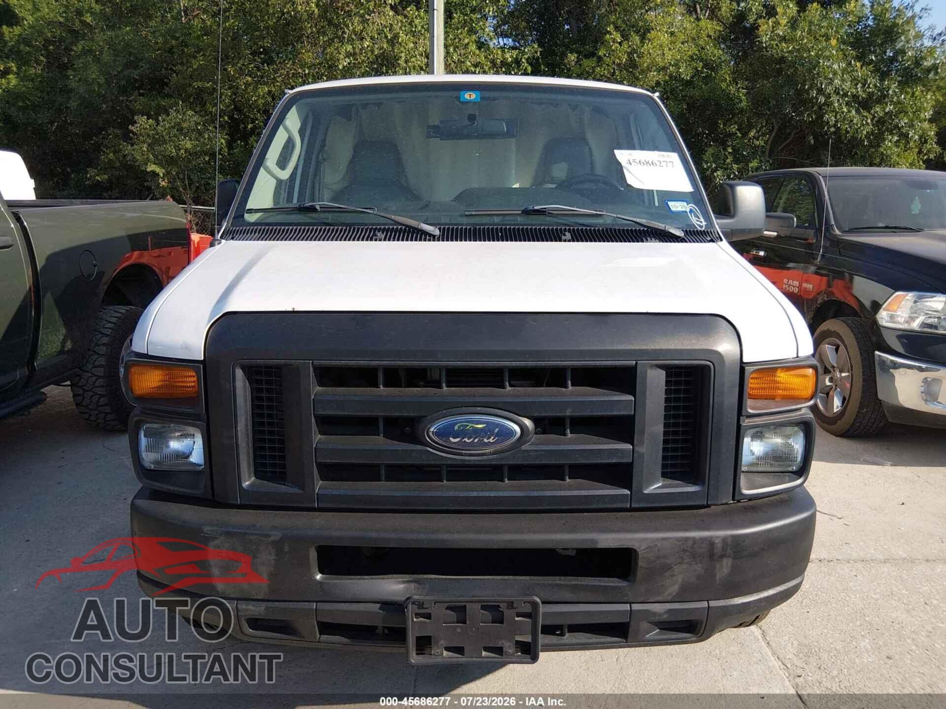 FORD E-250 2010 - 1FTNE2EW0ADA68647