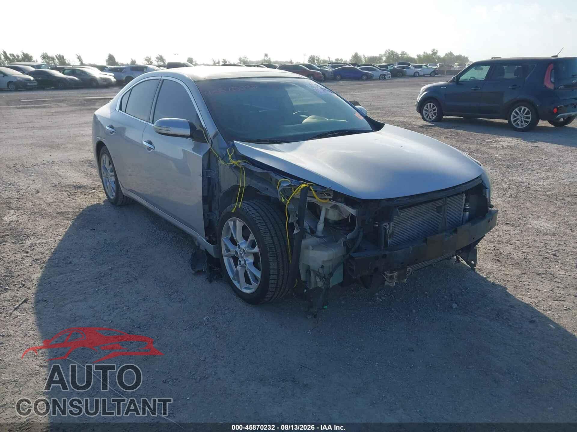 NISSAN MAXIMA 2012 - 1N4AA5AP3CC818857