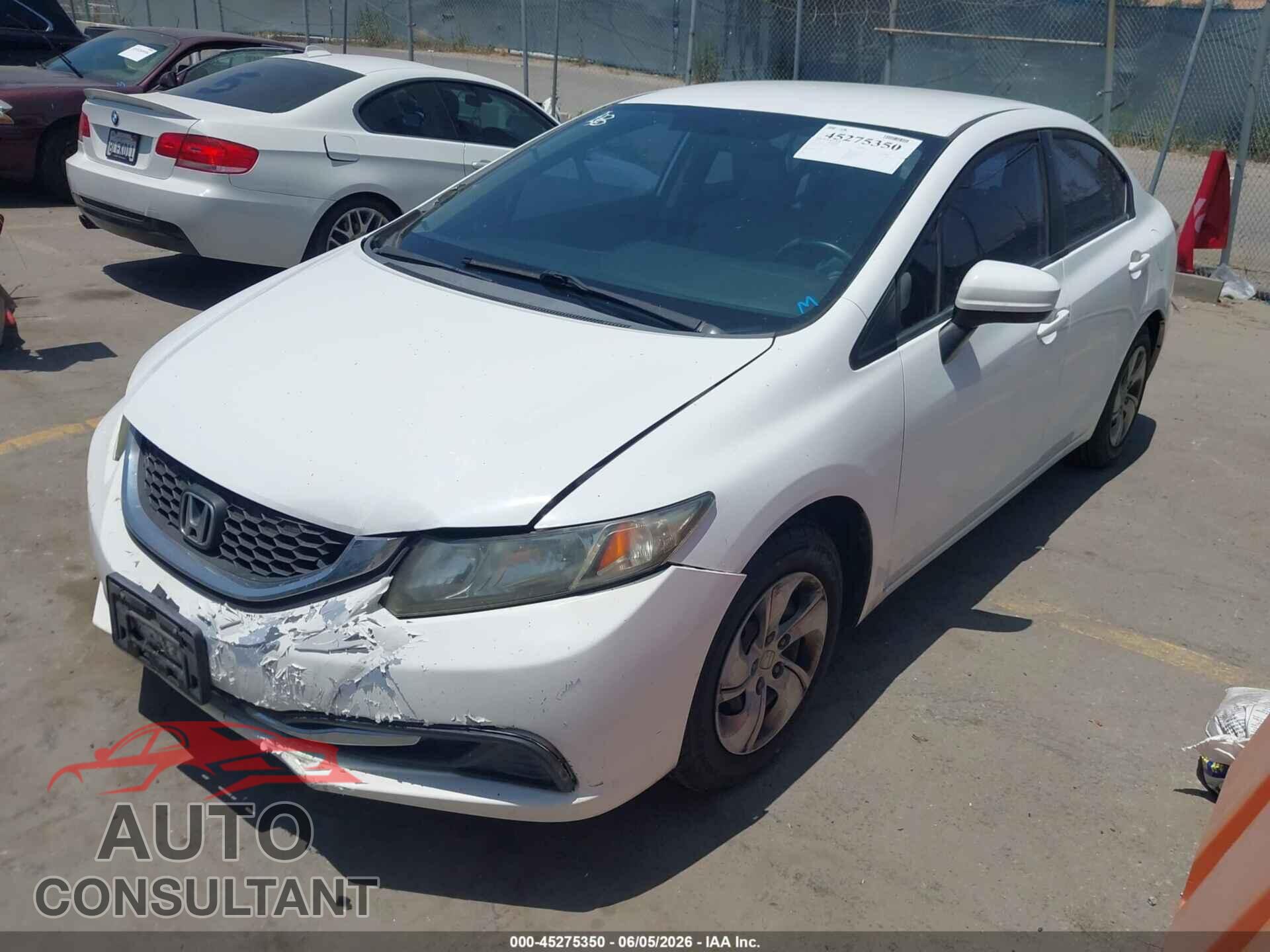 HONDA CIVIC 2014 - 19XFB2F56EE228540