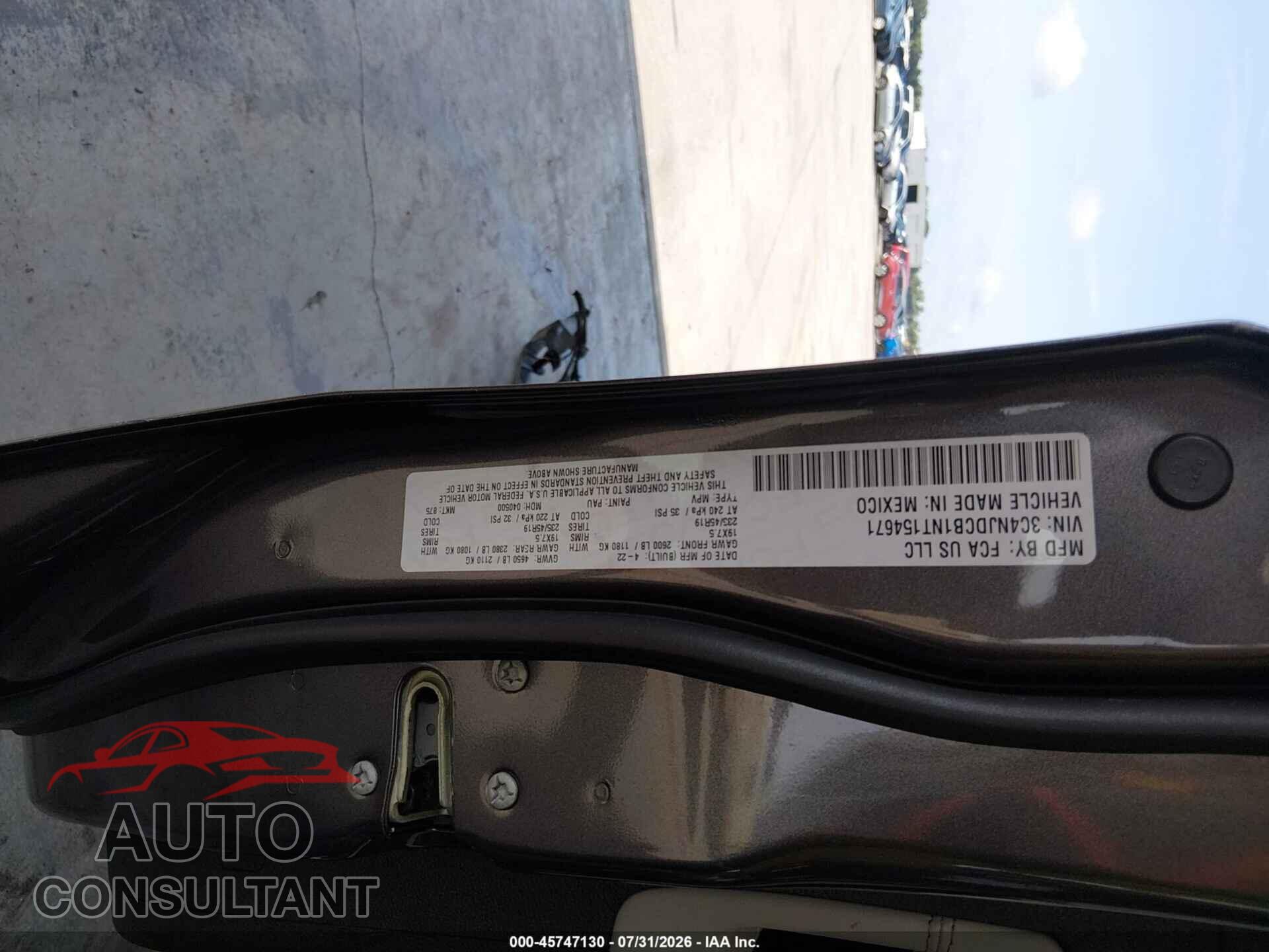 JEEP COMPASS 2022 - 3C4NJDCB1NT154671