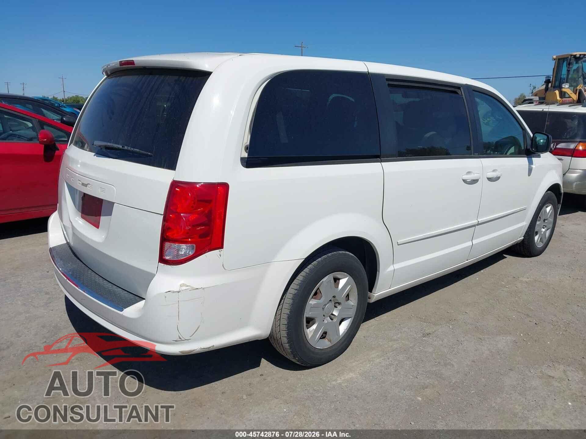 DODGE GRAND CARAVAN 2011 - 2D4RN4DG3BR740564