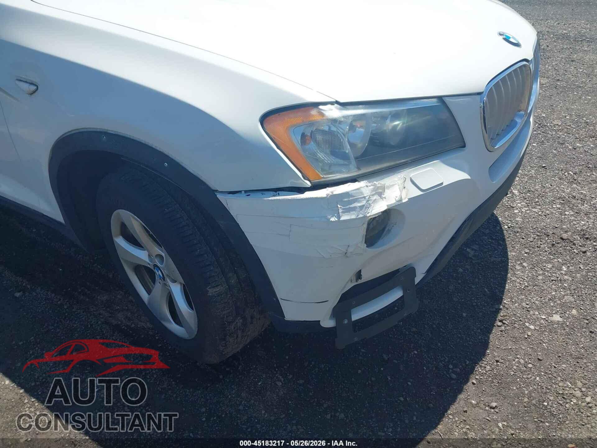 BMW X3 2014 - 5UXWX9C54E0D23302