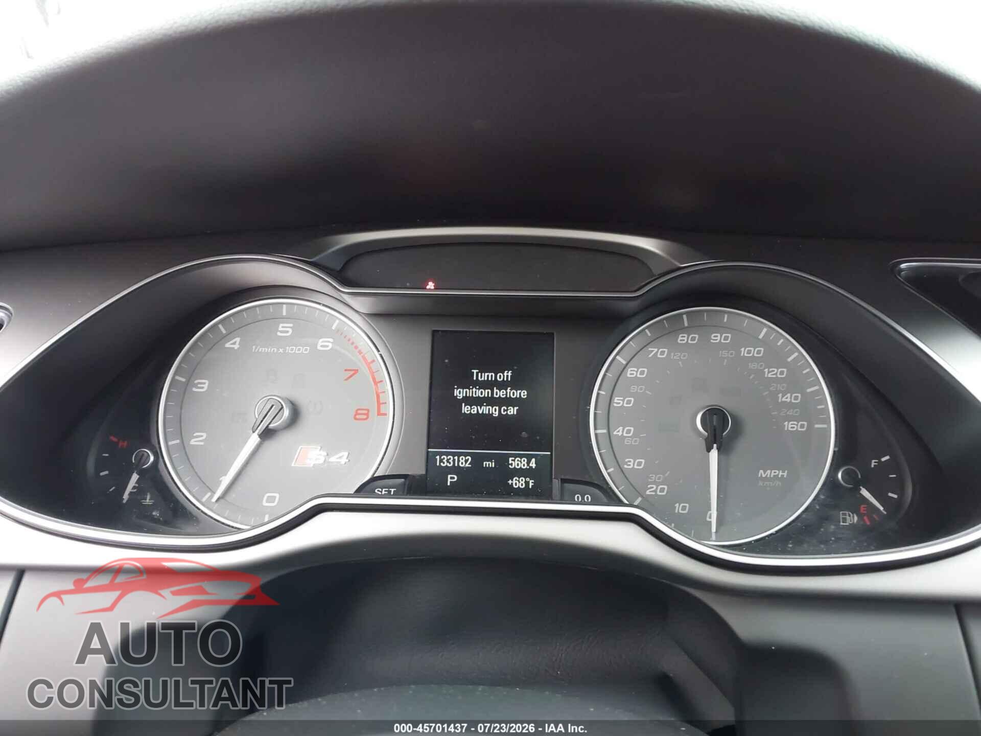AUDI S4 2014 - WAUBGAFL8EA150769