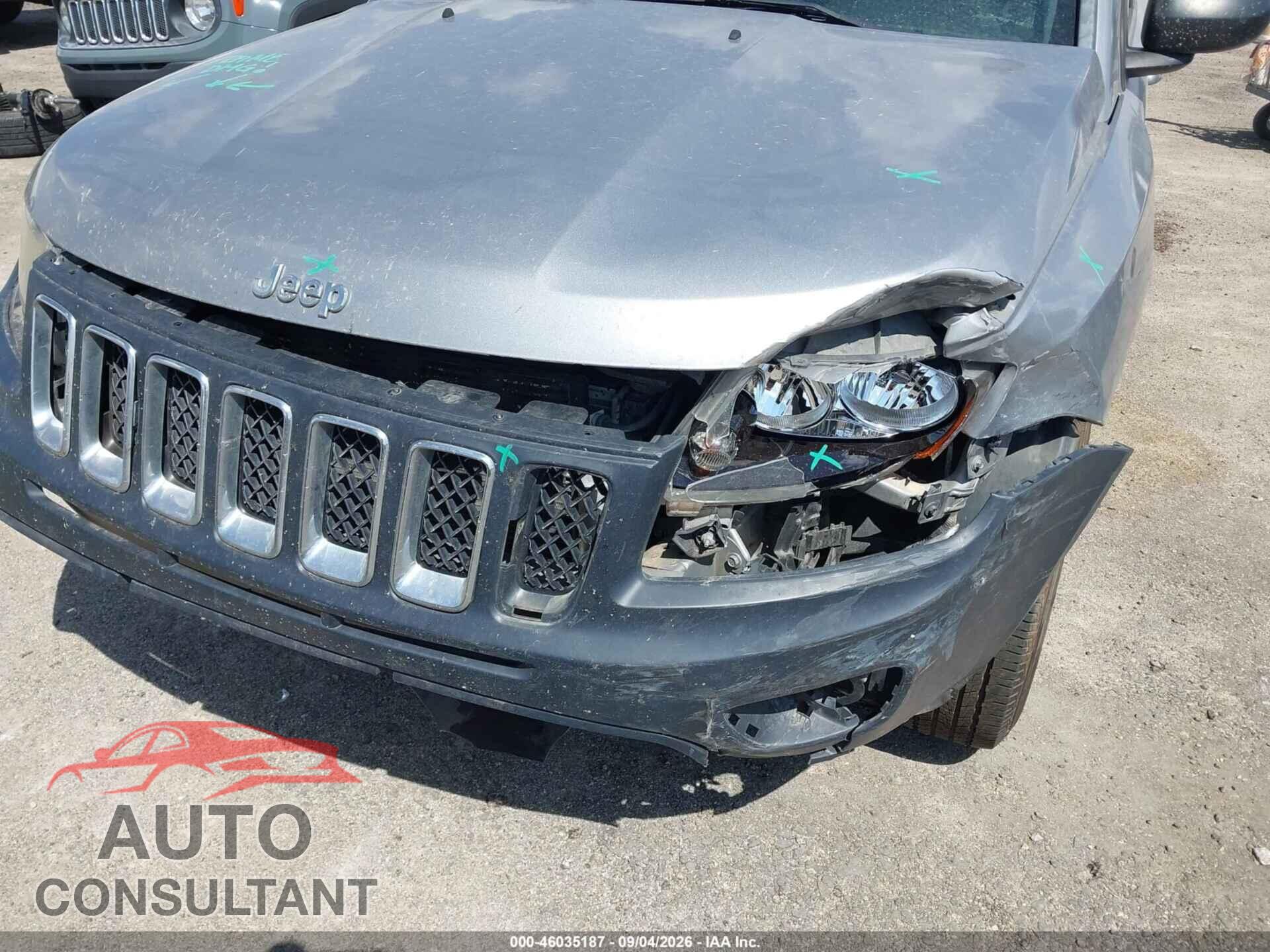 JEEP COMPASS 2015 - 1C4NJCBAXFD138530