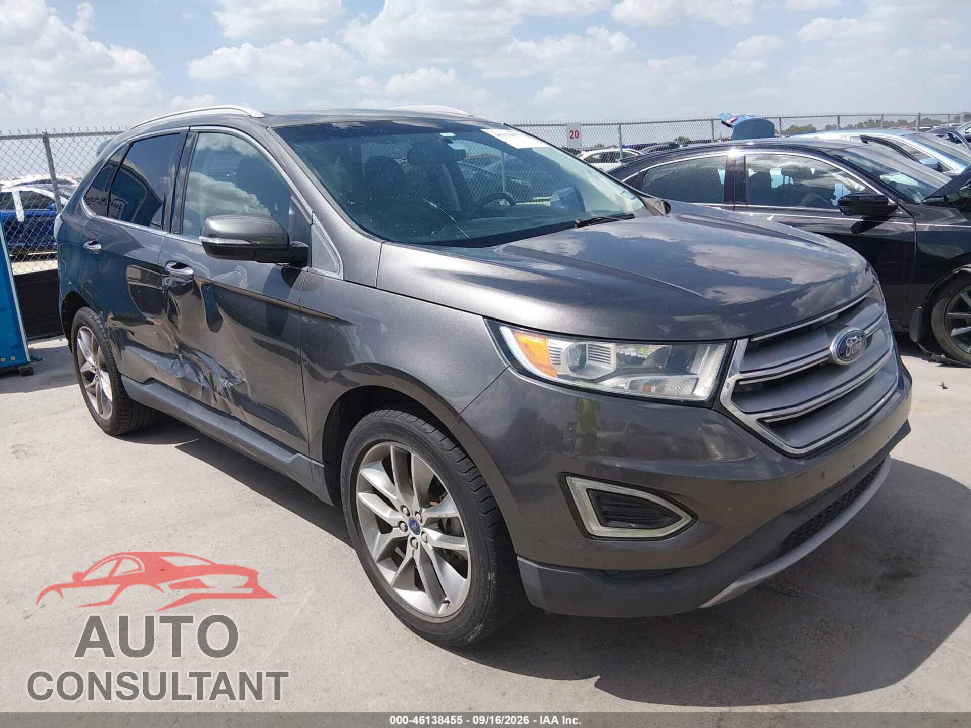 FORD EDGE 2015 - 2FMTK3K94FBC39106