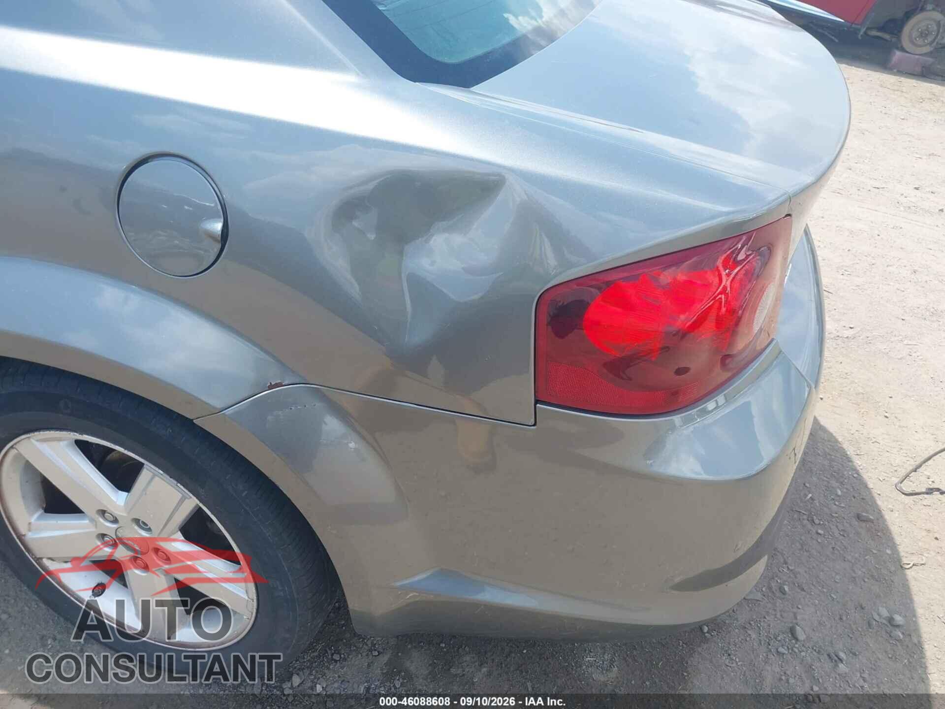DODGE AVENGER 2013 - 1C3CDZAB8DN681687