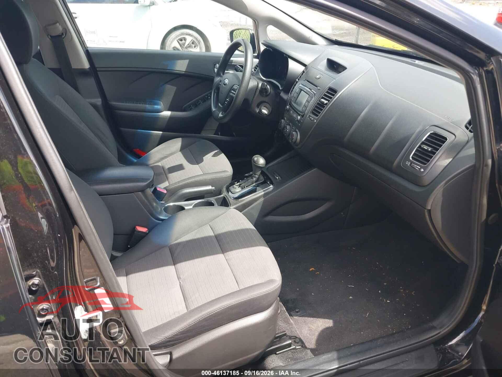 KIA FORTE 2017 - 3KPFL4A74HE020033