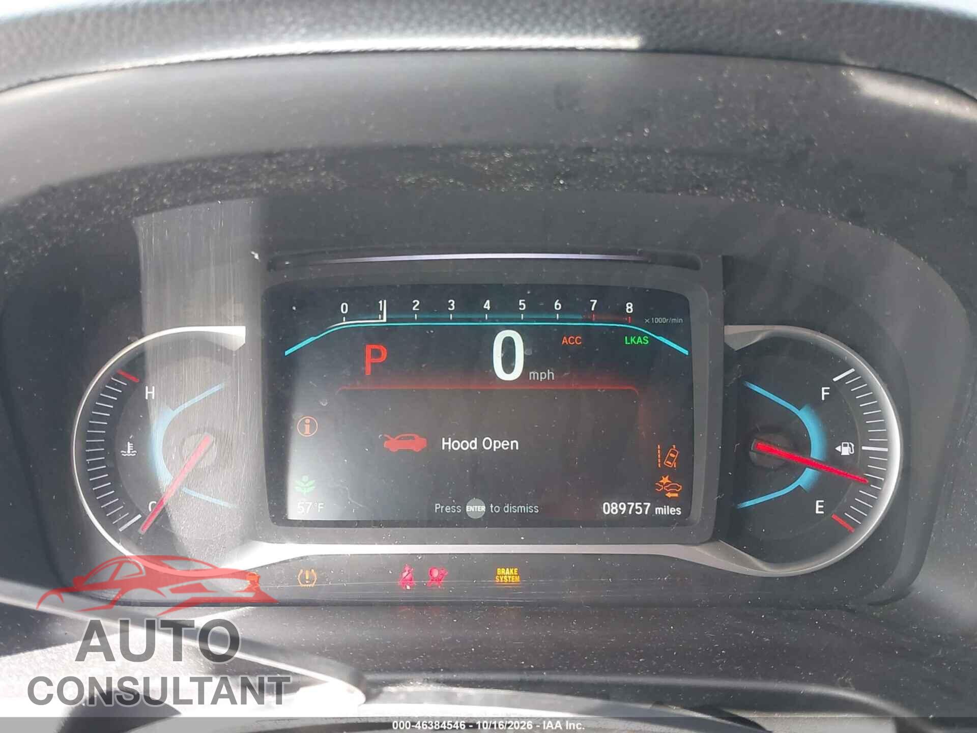 HONDA PILOT 2020 - 5FNYF6H04LB049202