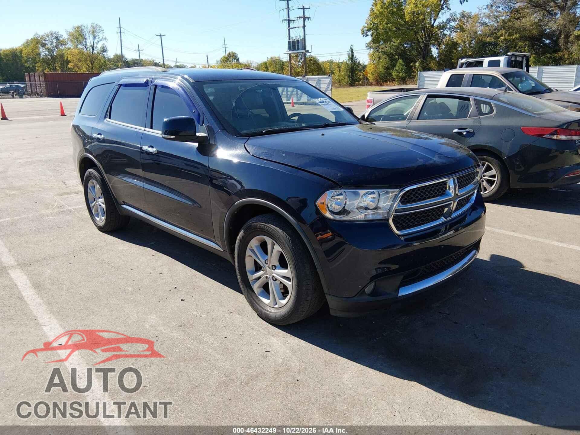 DODGE DURANGO 2013 - 1C4RDHDG8DC508786