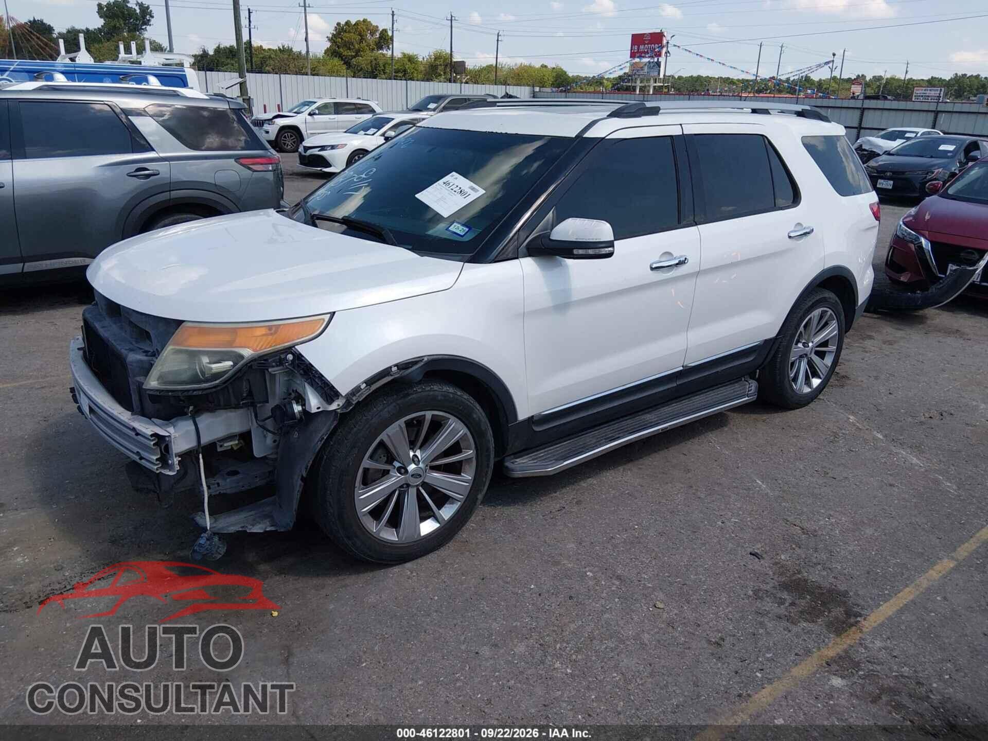 FORD EXPLORER 2015 - 1FM5K7F83FGA53941
