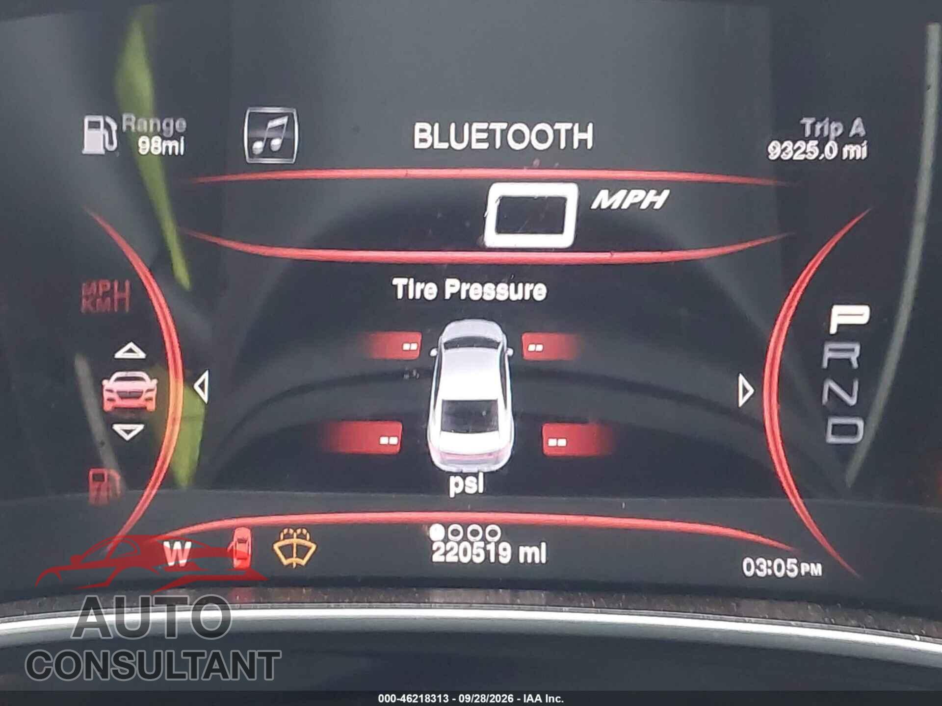 DODGE DART 2015 - 1C3CDFCB4FD346155