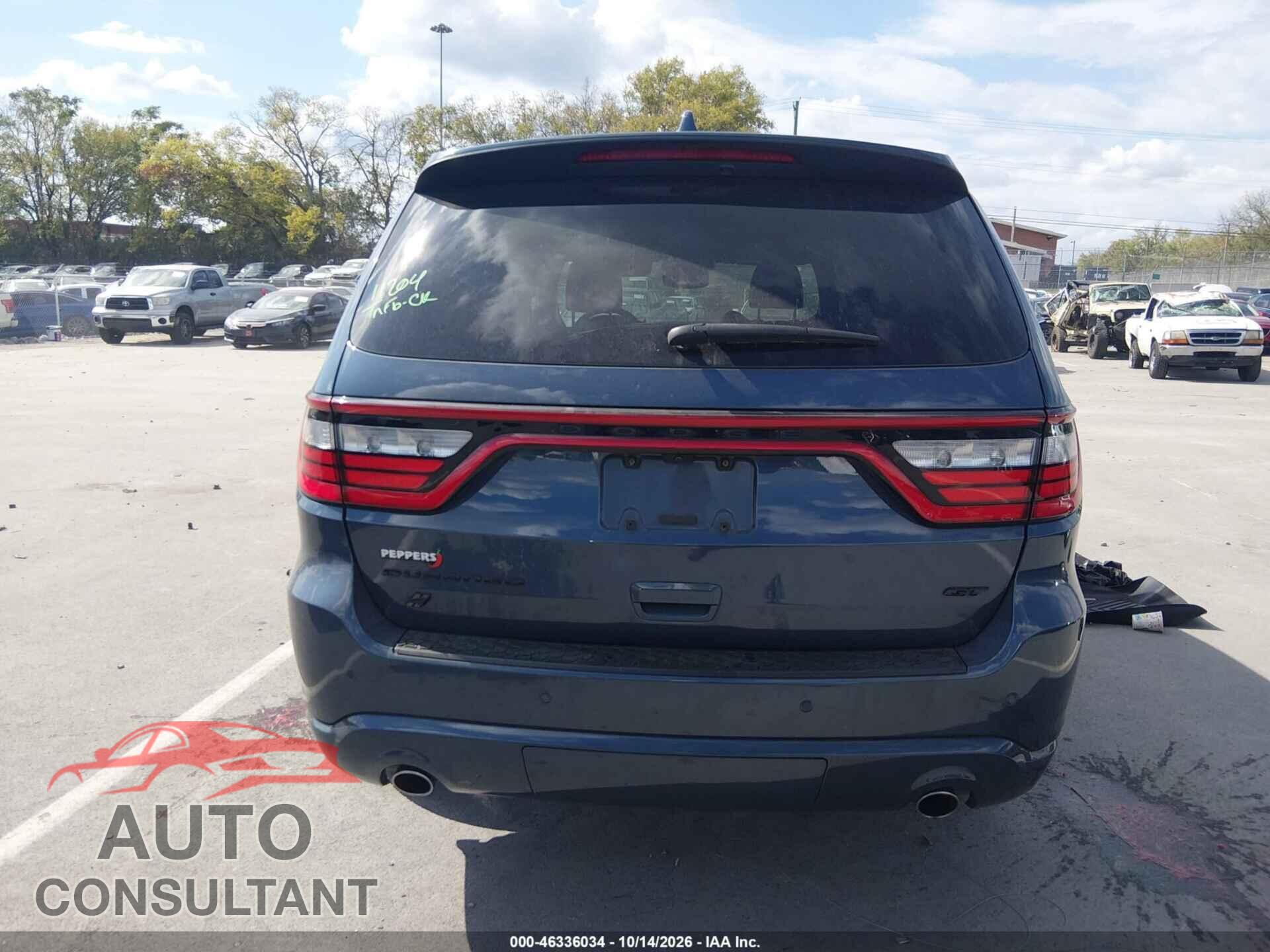 DODGE DURANGO 2021 - 1C4RDJDG5MC663268