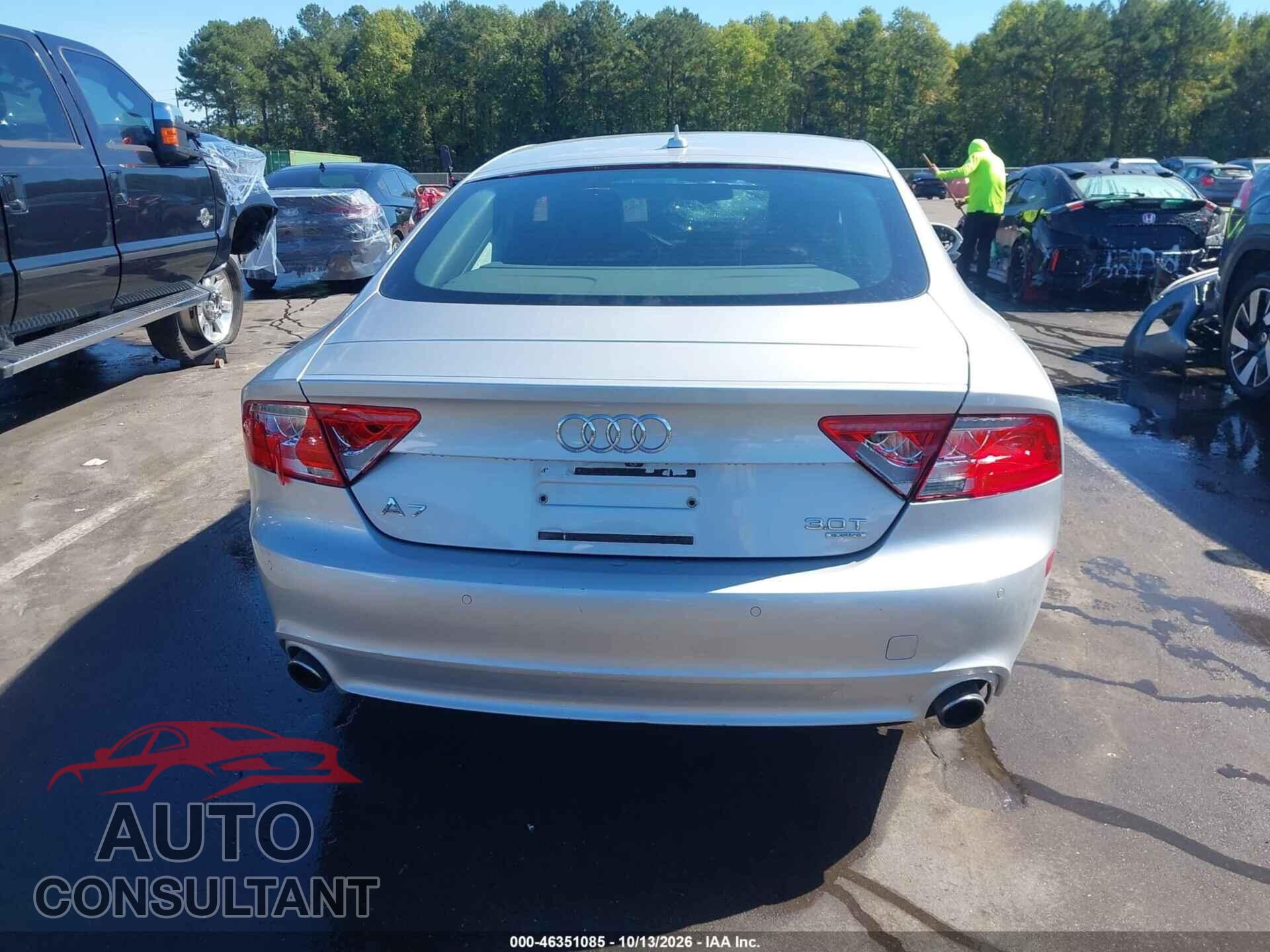 AUDI A7 2013 - WAU3GCFC4DN032984