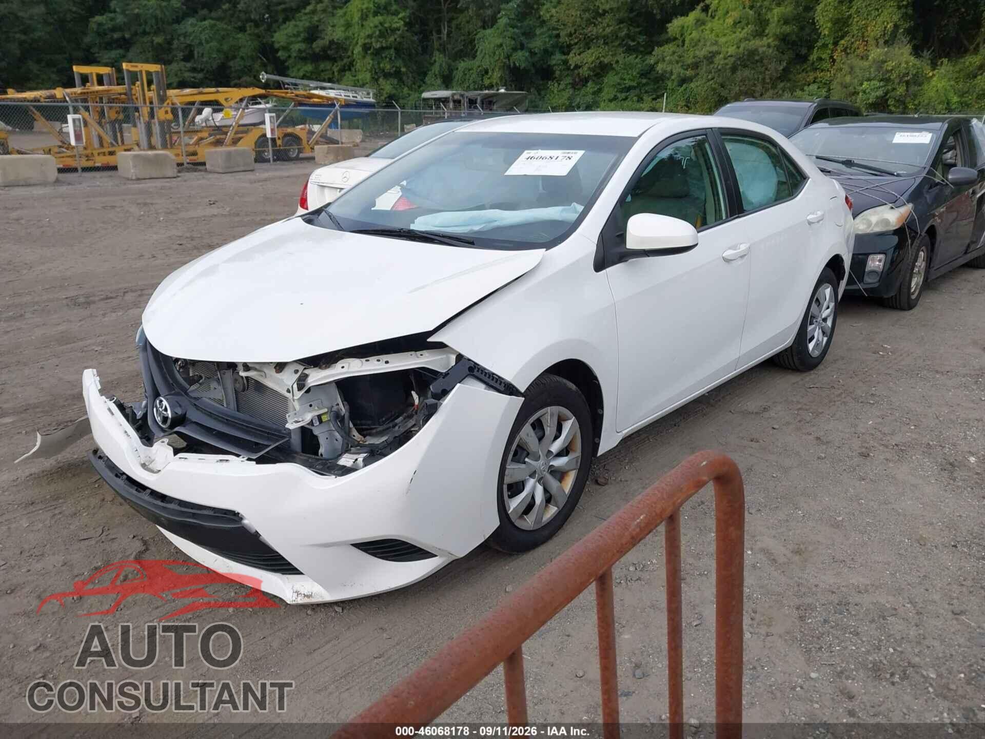 TOYOTA COROLLA 2014 - 2T1BURHE0EC001602