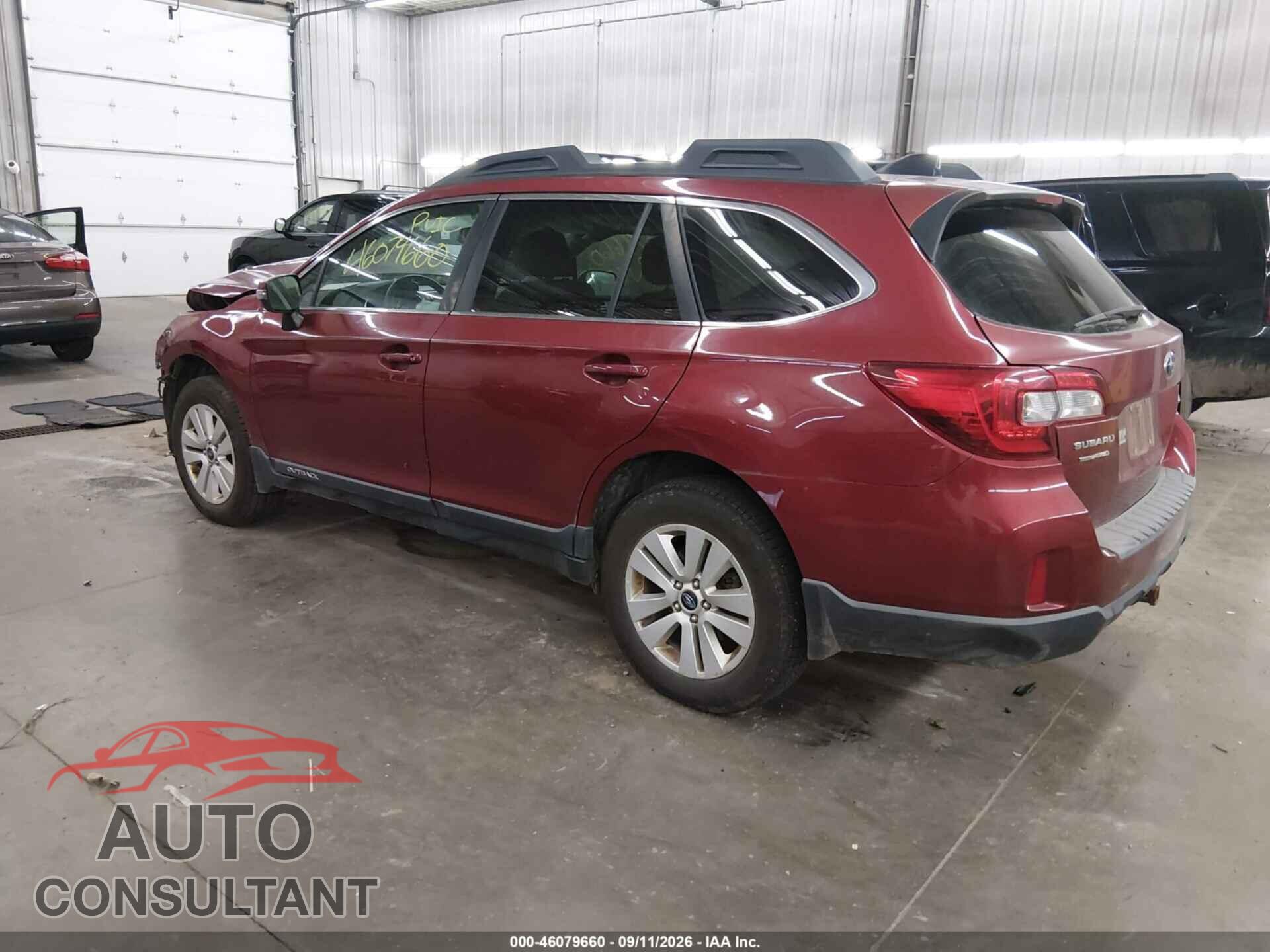 SUBARU OUTBACK 2016 - 4S4BSBFC8G3243219
