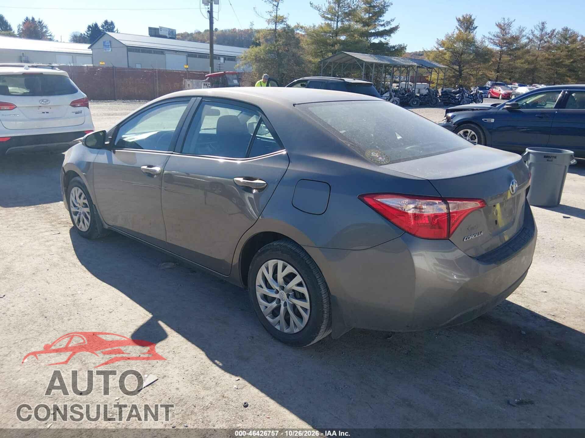 TOYOTA COROLLA 2019 - 2T1BURHE2KC192936