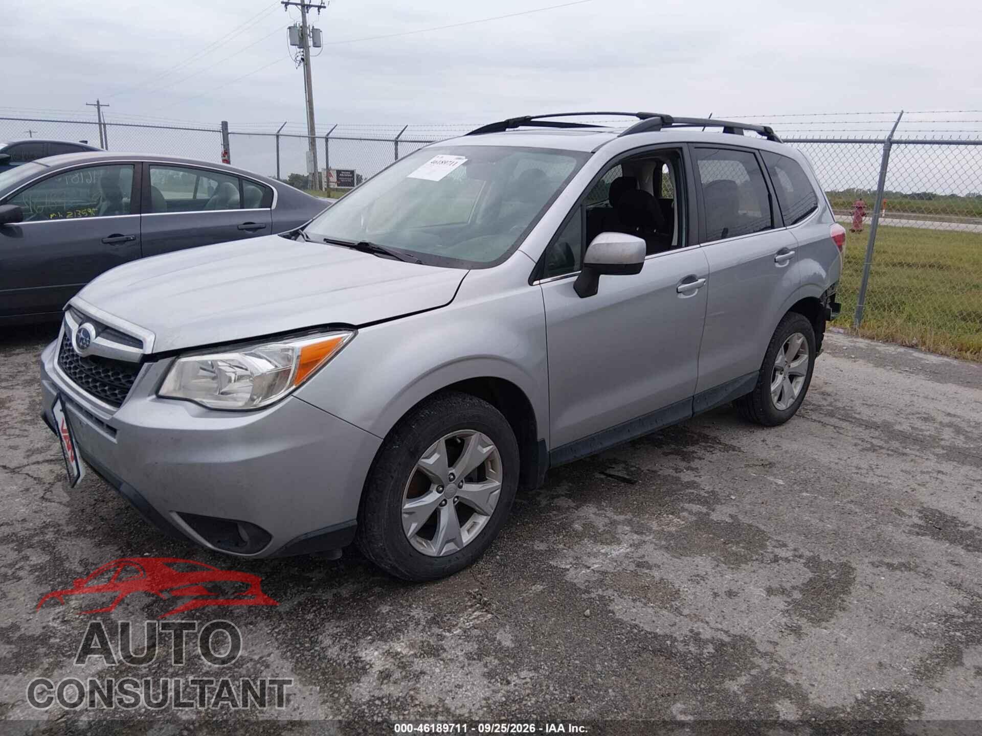 SUBARU FORESTER 2015 - JF2SJAHC2FH580891