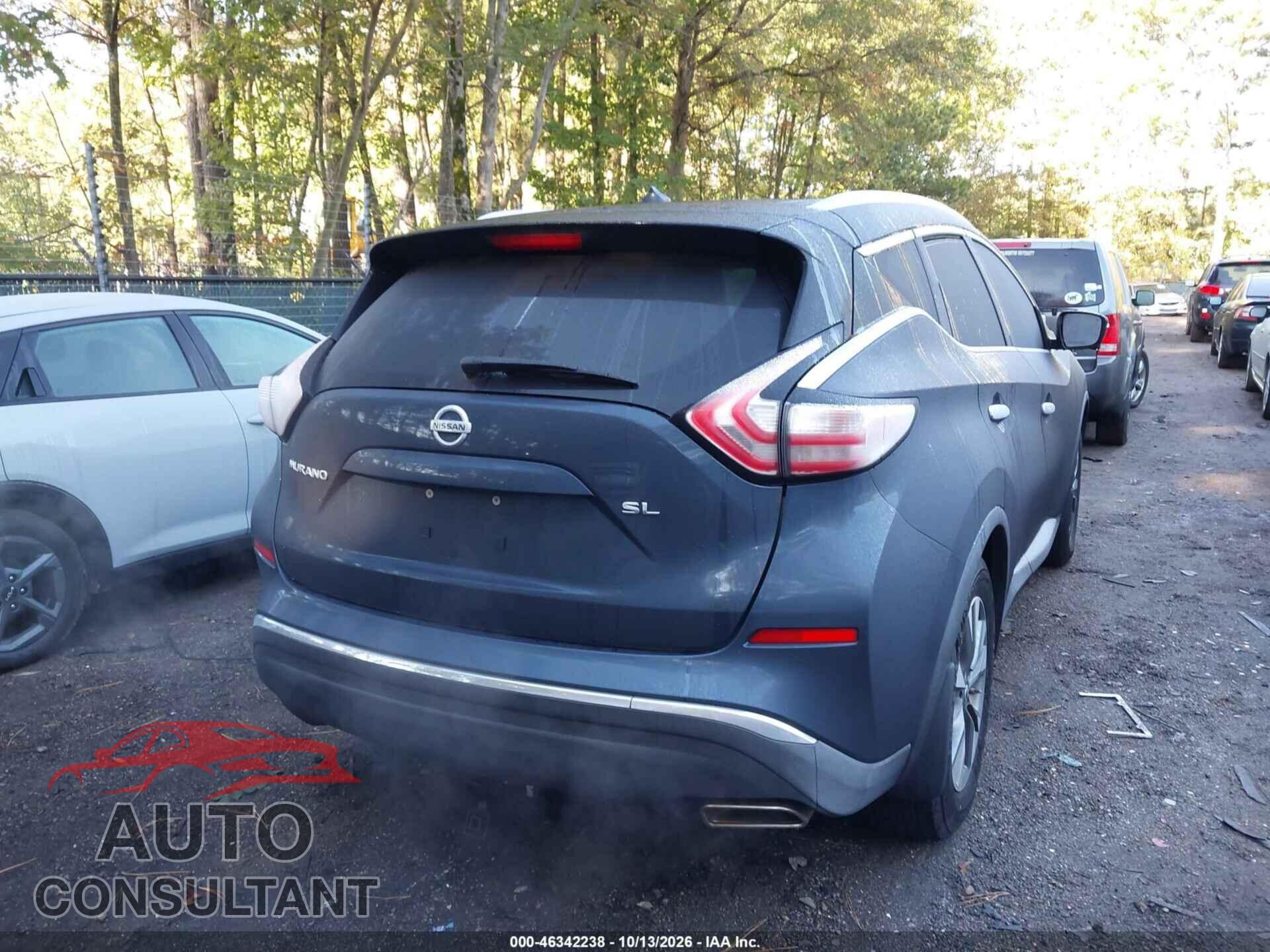 NISSAN MURANO 2015 - 5N1AZ2MG2FN282923