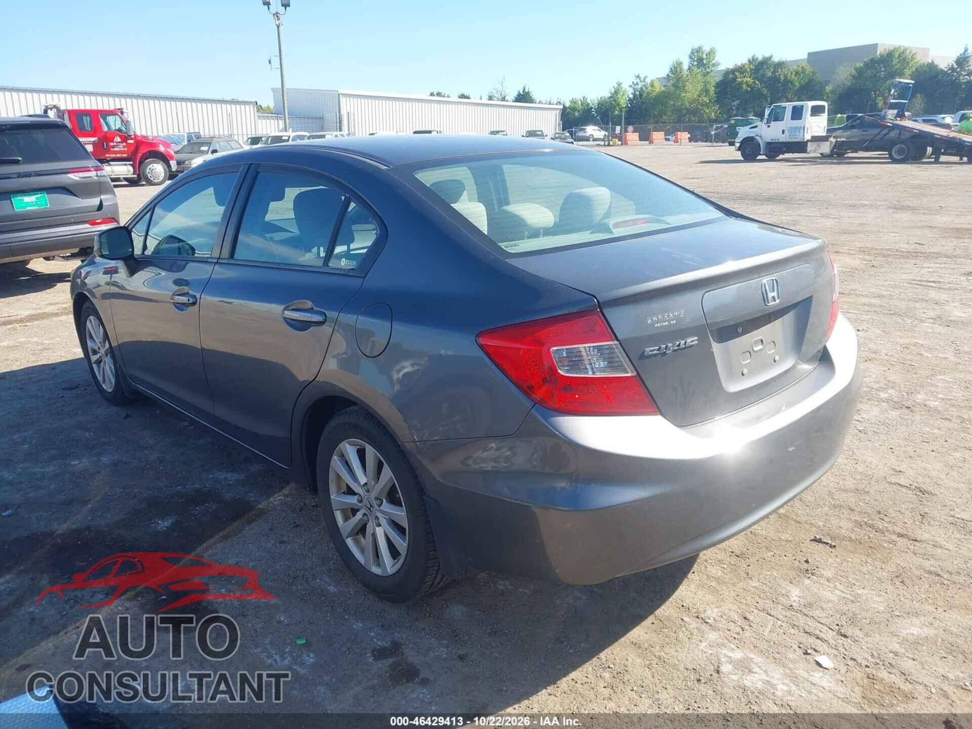 HONDA CIVIC 2012 - 2HGFB2F87CH603123