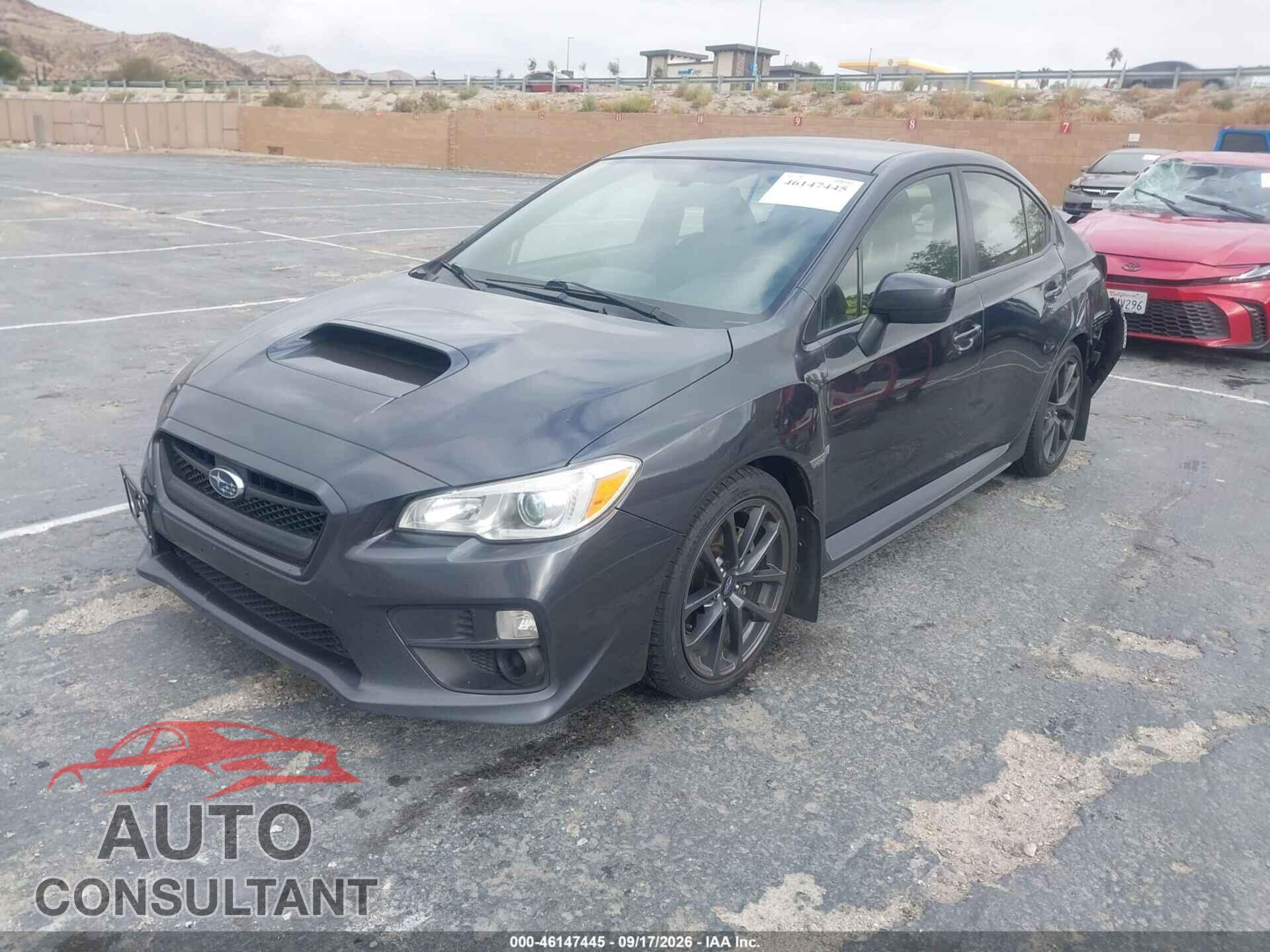 SUBARU WRX 2017 - JF1VA1B68H9822729