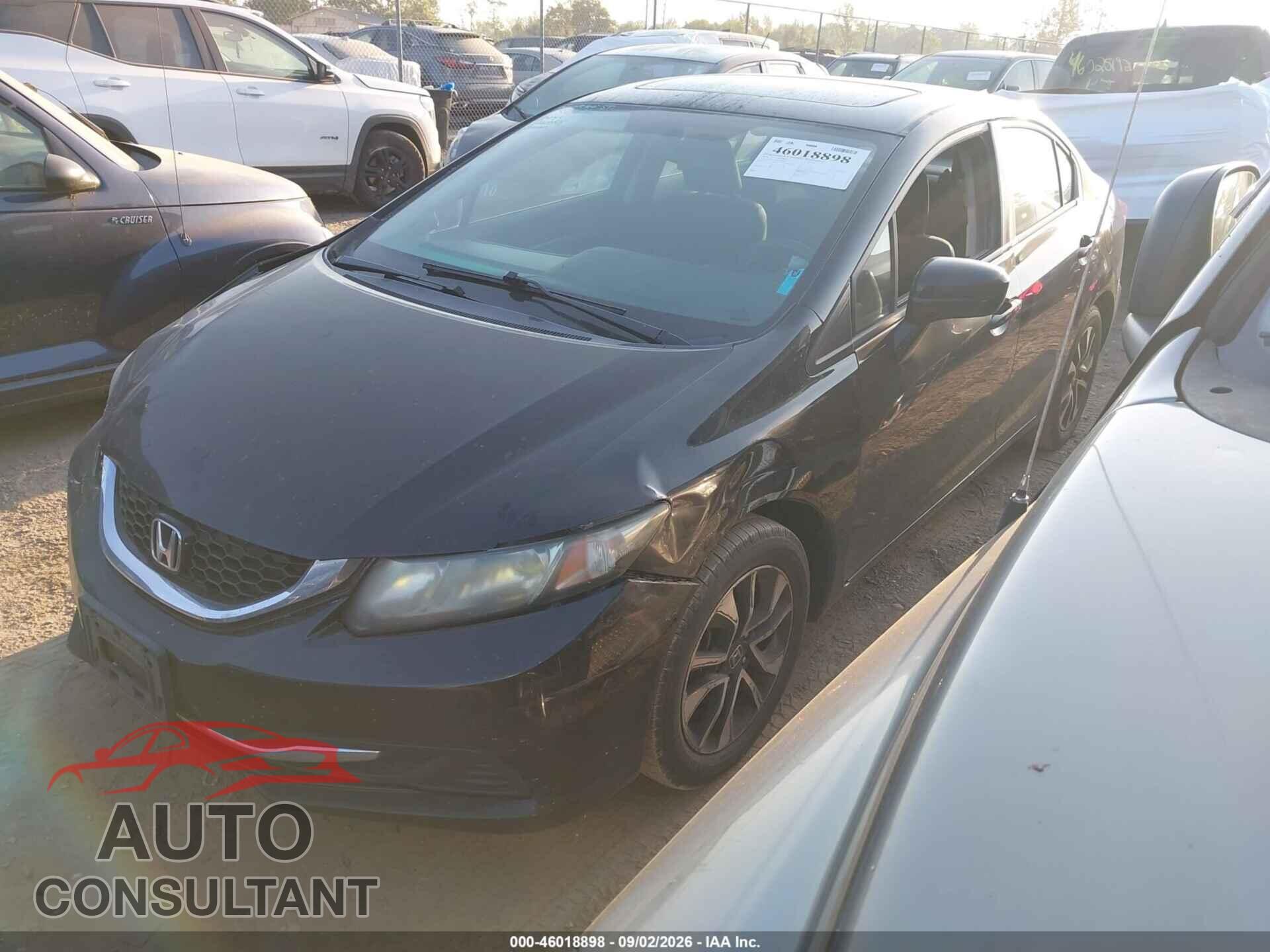 HONDA CIVIC 2014 - 19XFB2F88EE220045