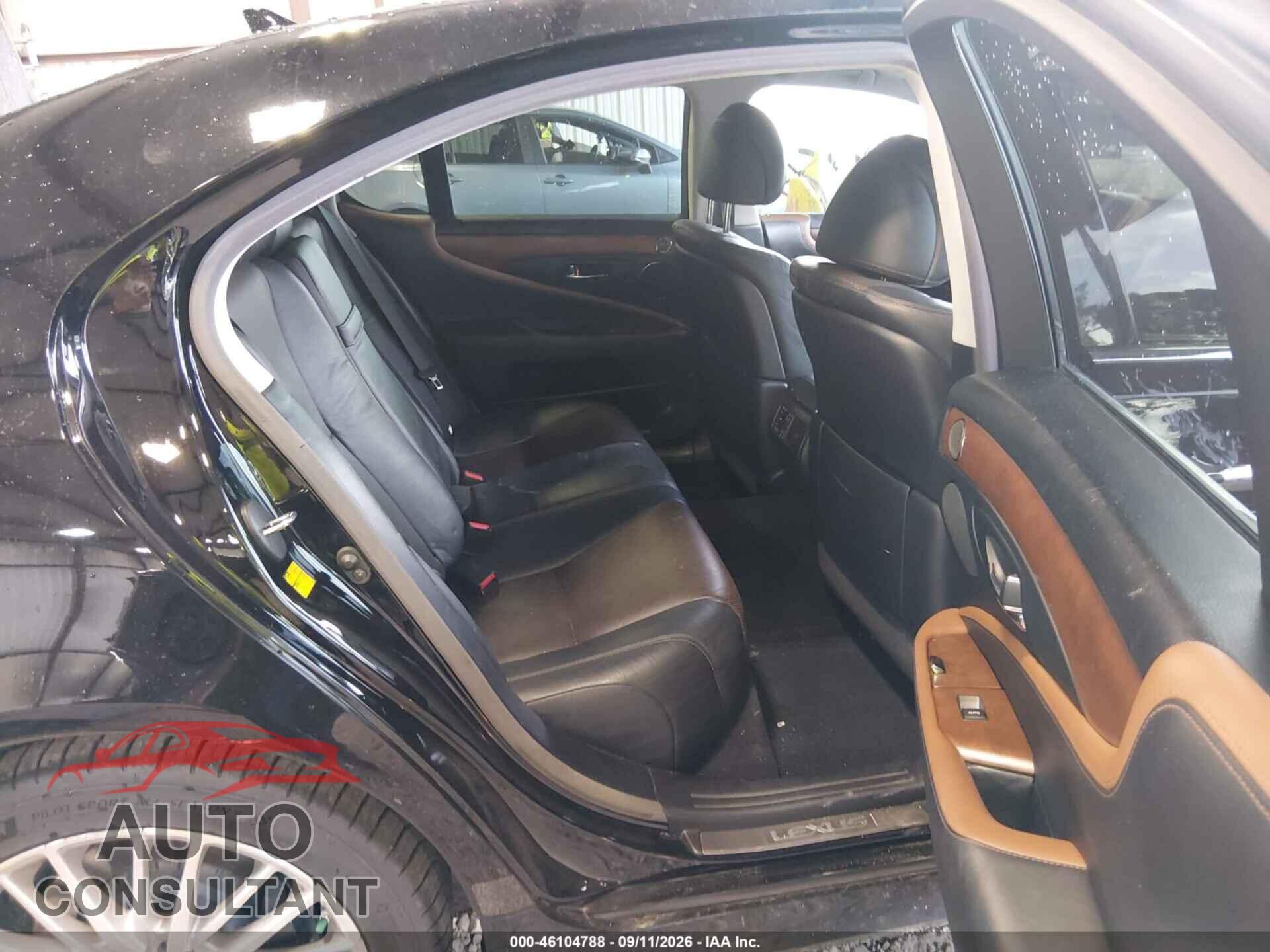 LEXUS LS 460 2010 - JTHBL5EF4A5097300