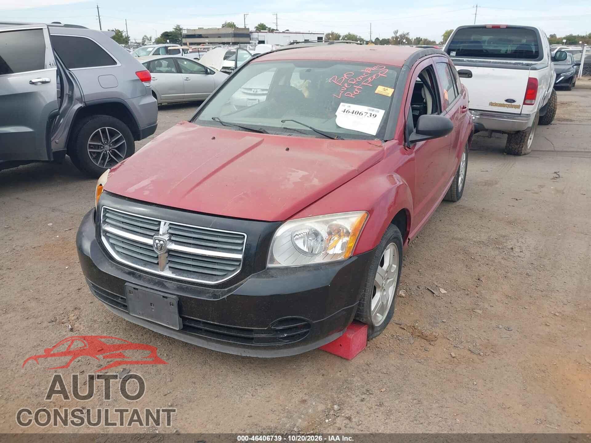 DODGE CALIBER 2009 - 1B3HB48C99D179648