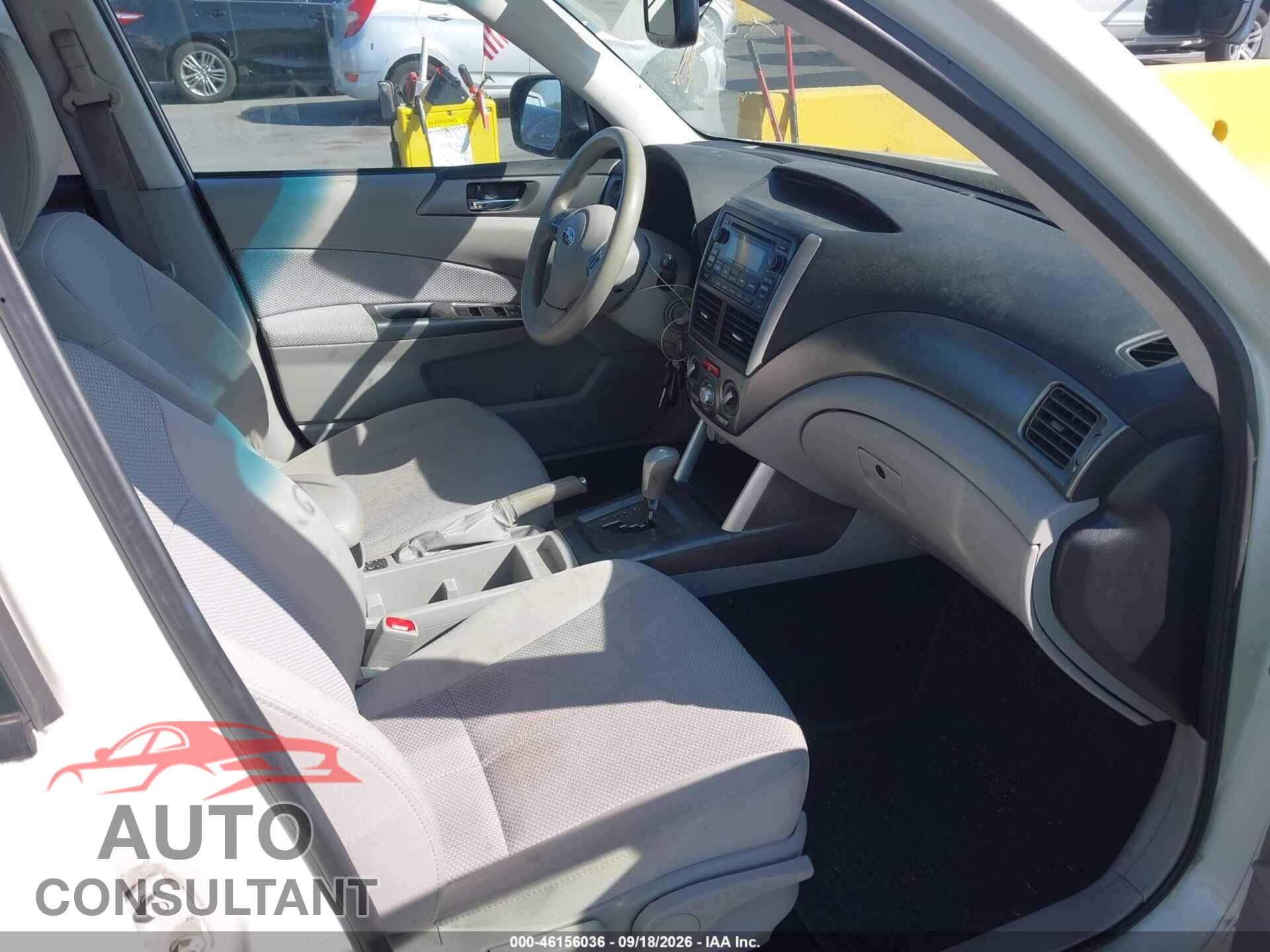 SUBARU FORESTER 2012 - JF2SHADC7CH457455