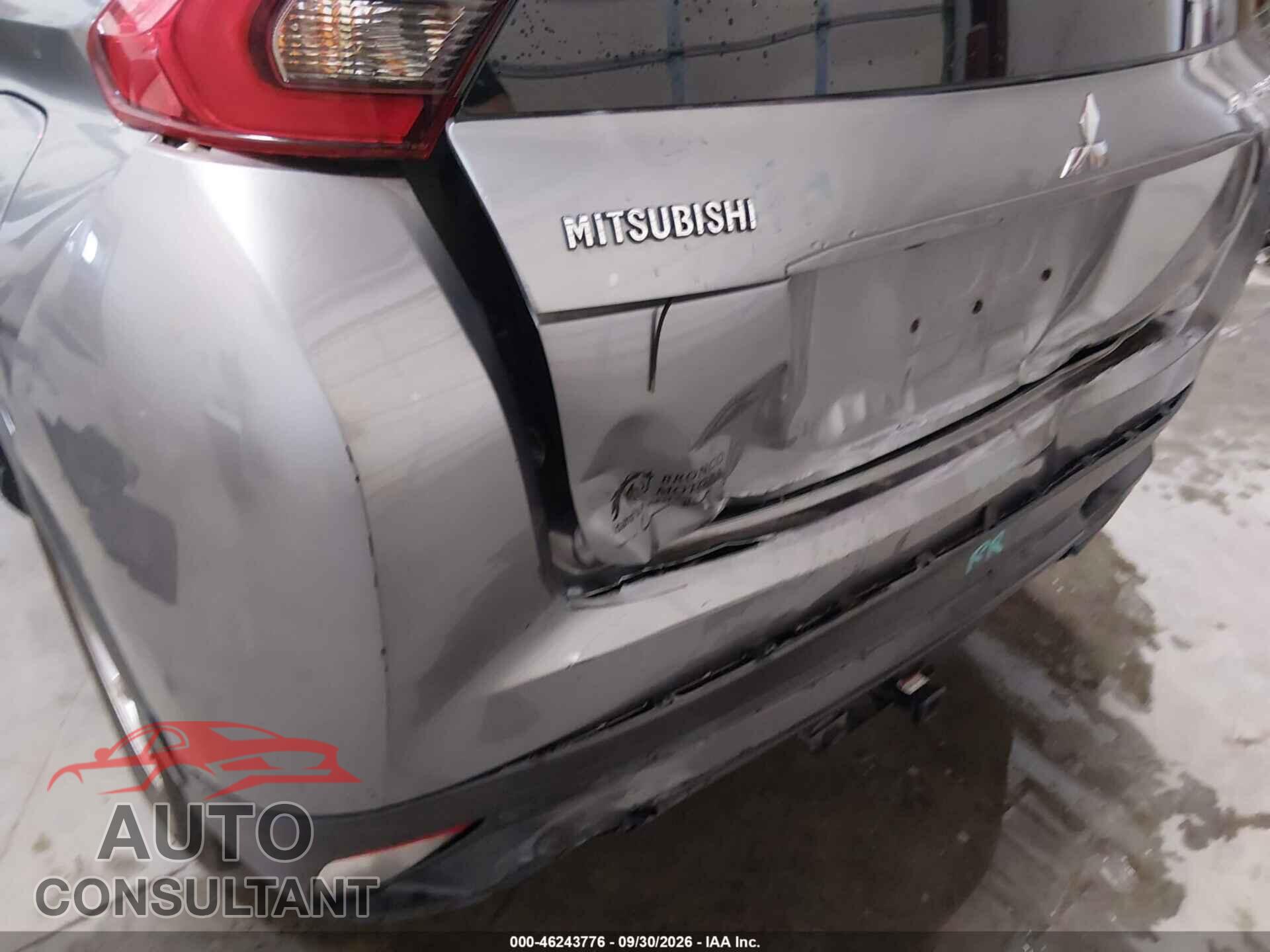 MITSUBISHI ECLIPSE CROSS 2018 - JA4AT3AA9JZ047328