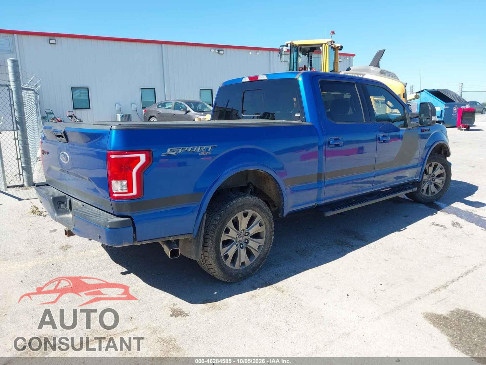 FORD F-150 2017 - 1FTFW1EFXHFA15089