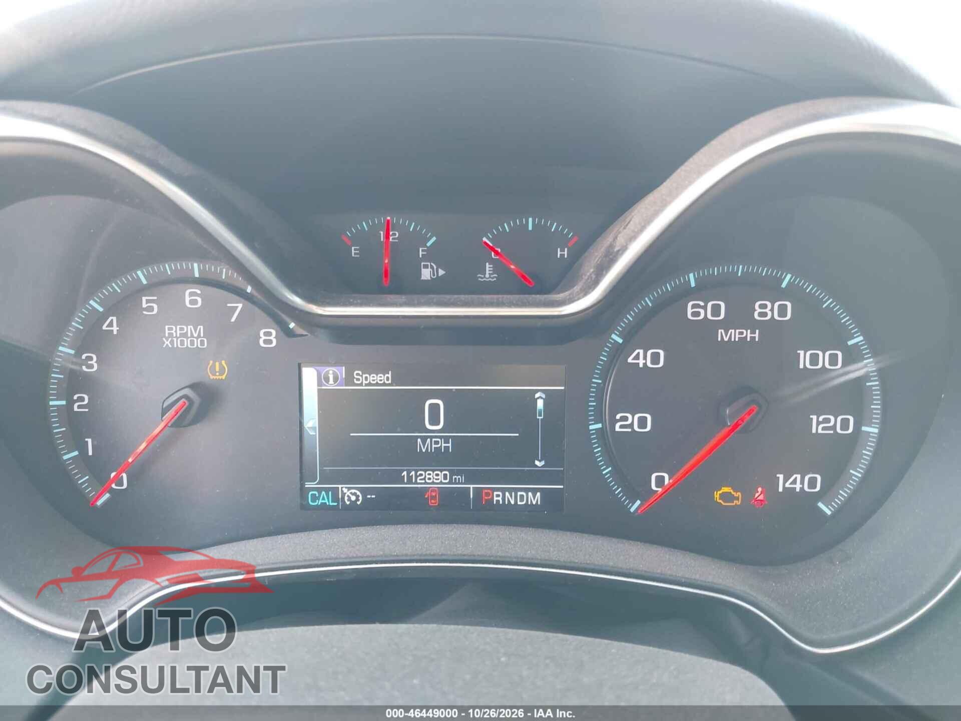 CHEVROLET IMPALA 2017 - 2G1105S37H9106786