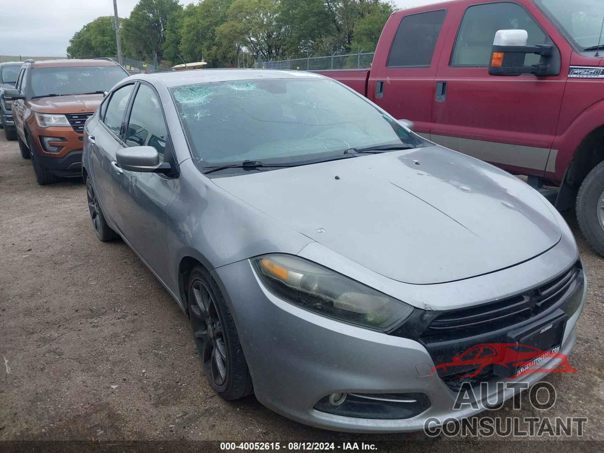 DODGE DART 2015 - 1C3CDFBB6FD299549