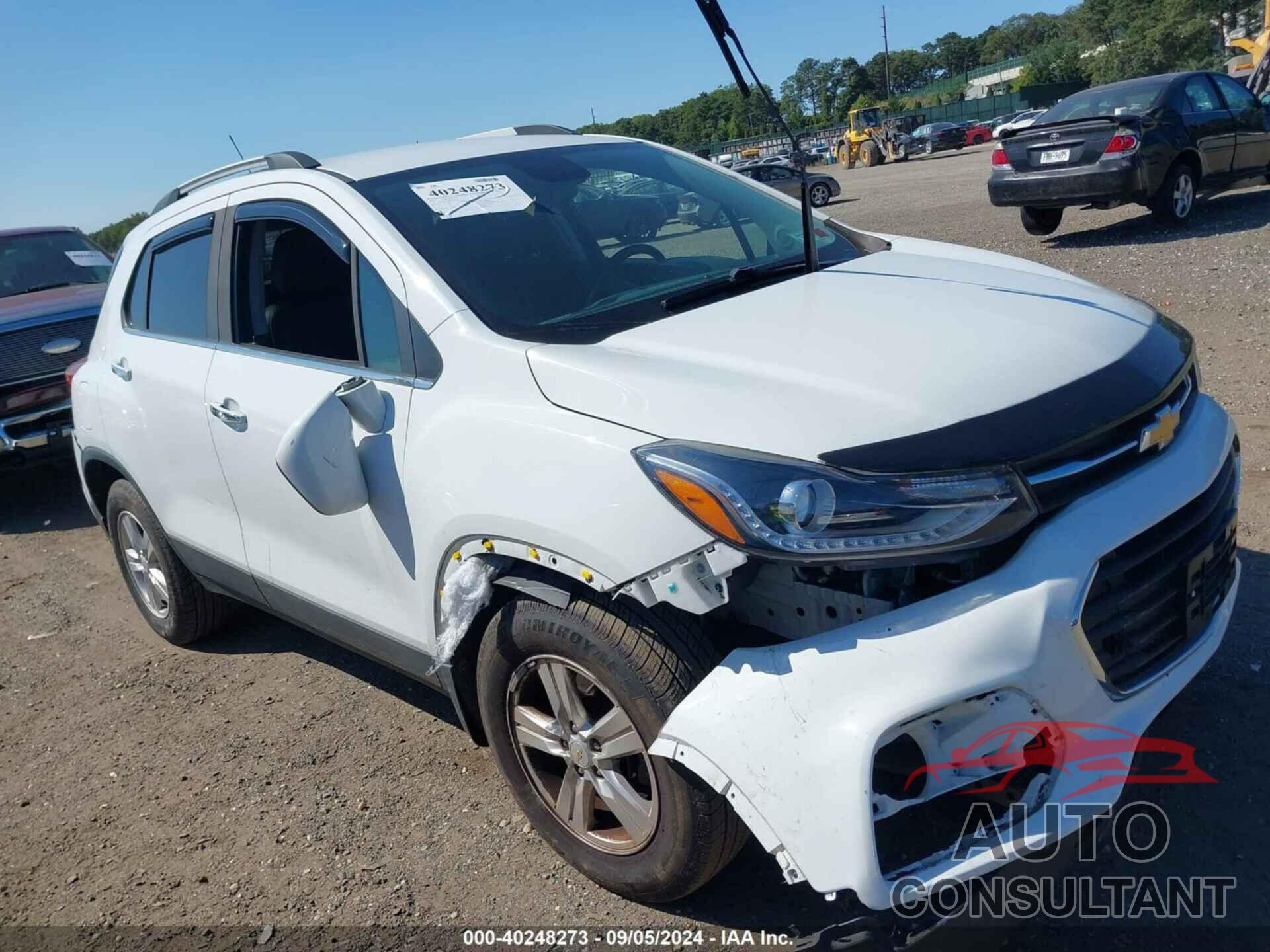 CHEVROLET TRAX 2019 - KL7CJPSB3KB754483