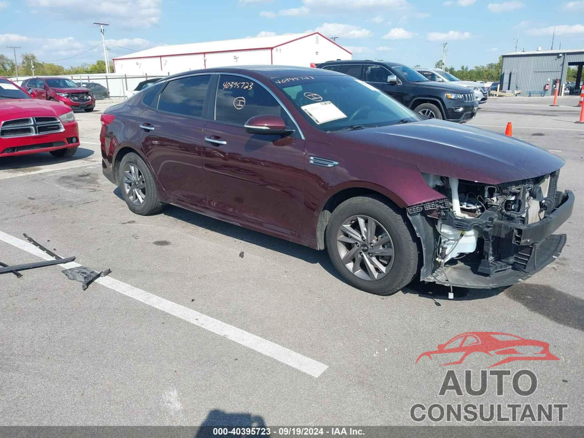 KIA OPTIMA 2020 - 5XXGT4L30LG401117