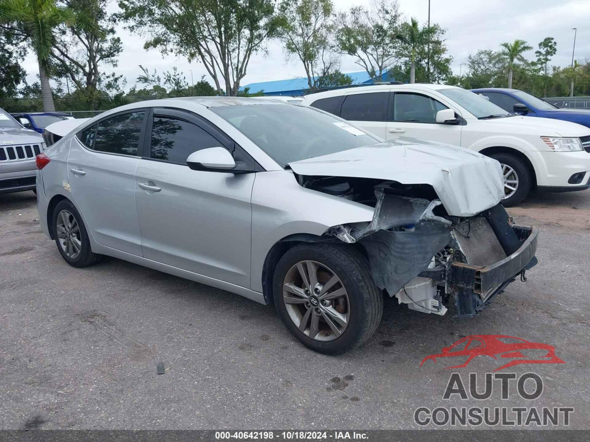 HYUNDAI ELANTRA 2017 - 5NPD84LF8HH169182