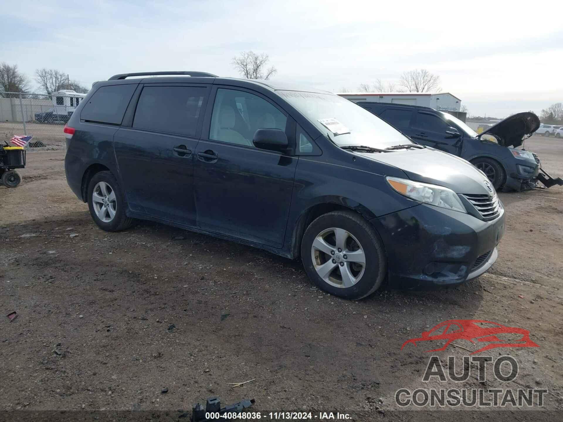 TOYOTA SIENNA 2011 - 5TDKK3DCXBS170679