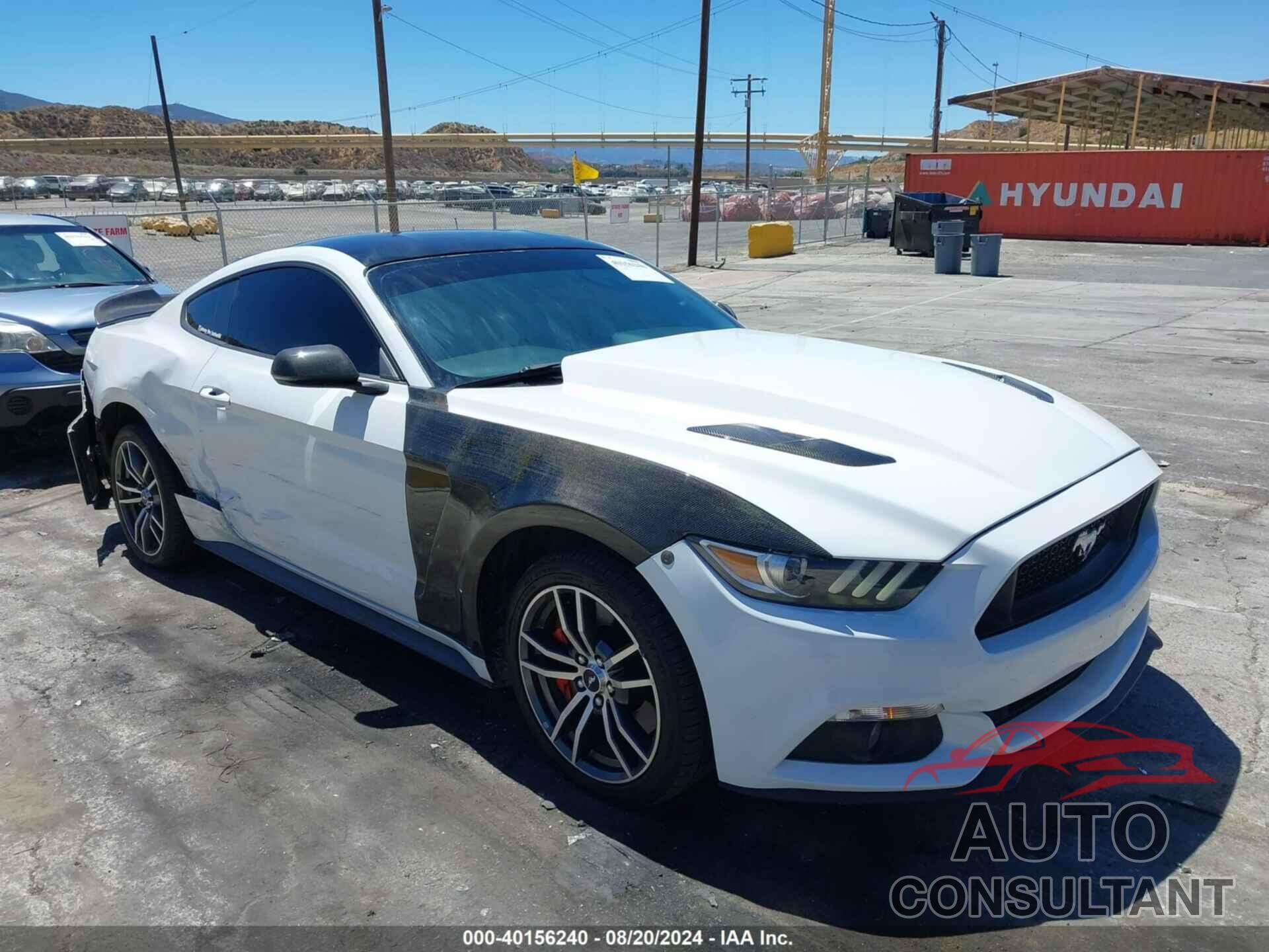 FORD MUSTANG 2017 - 1FA6P8CF8H5257643