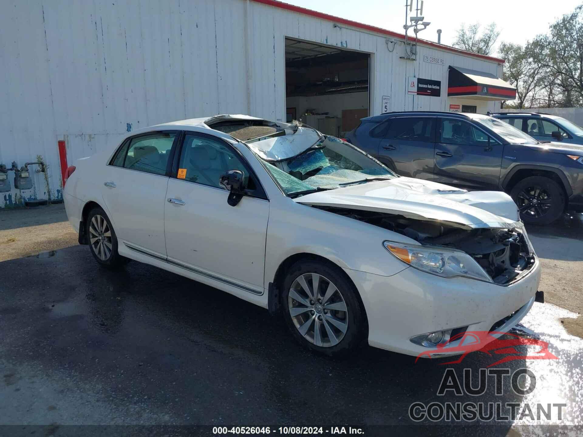 TOYOTA AVALON 2011 - 4T1BK3DB4BU424241