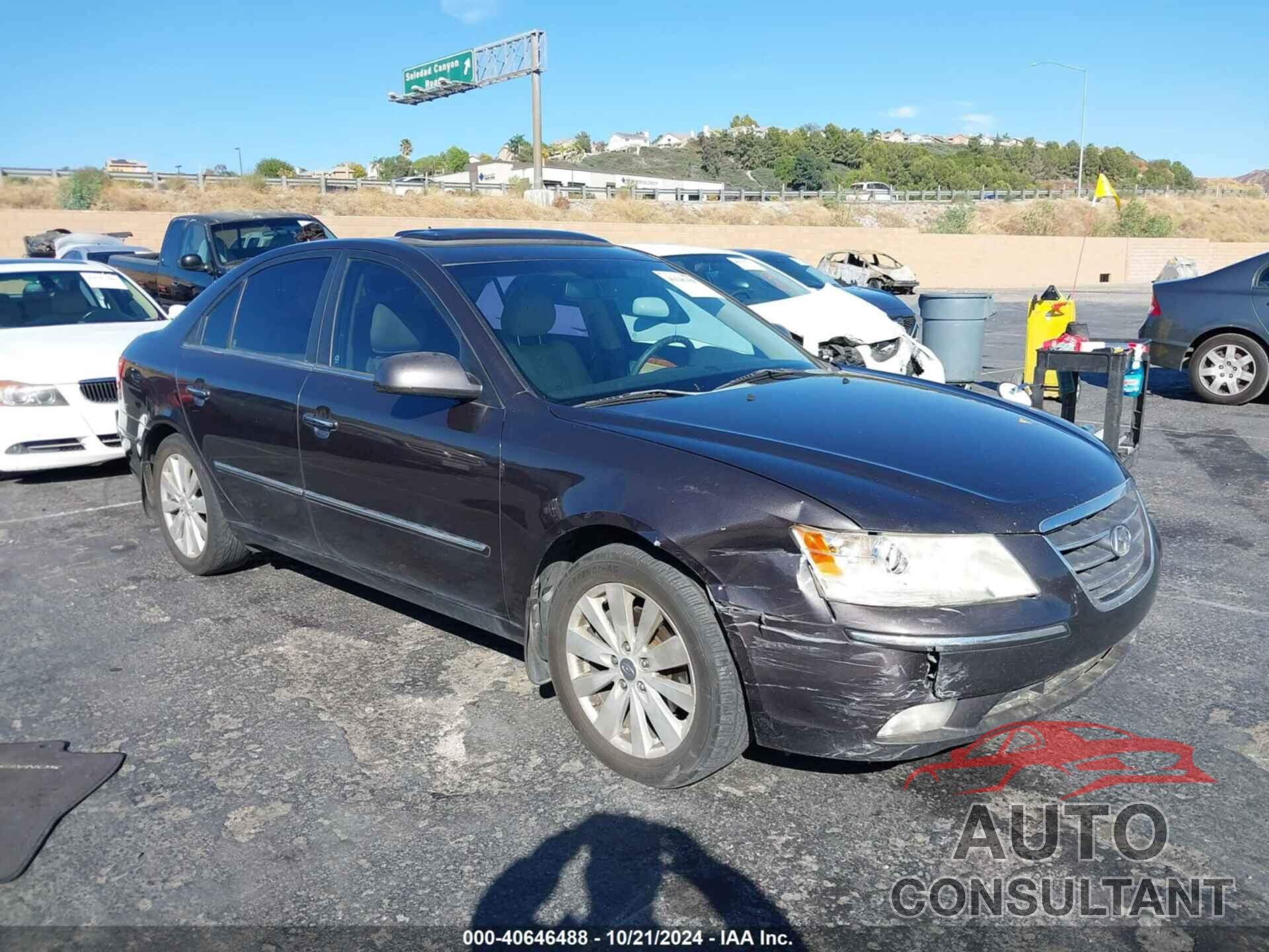 HYUNDAI SONATA 2010 - 5NPEU4AFXAH602364