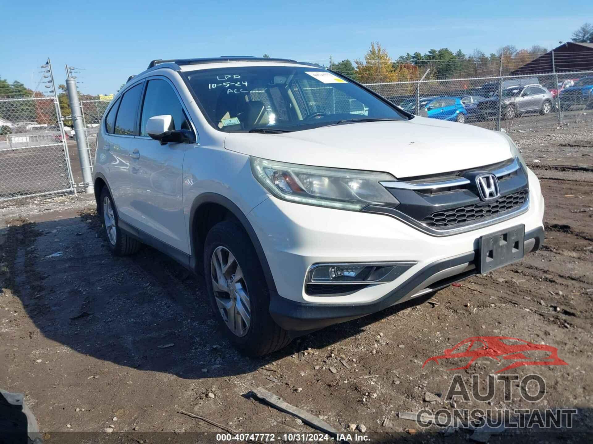 HONDA CR-V 2015 - 5J6RM4H75FL009766