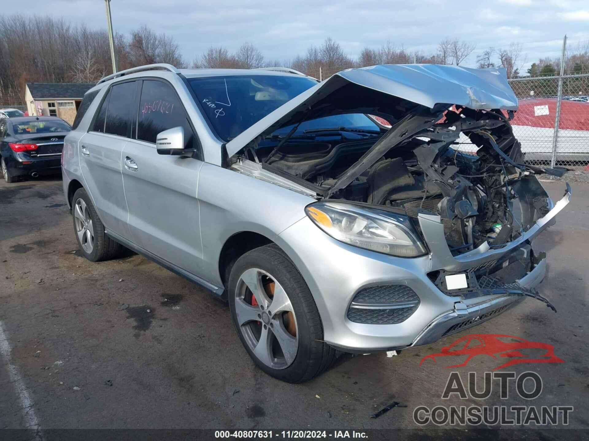 MERCEDES-BENZ GLE 350 2016 - 4JGDA5JB7GA687750