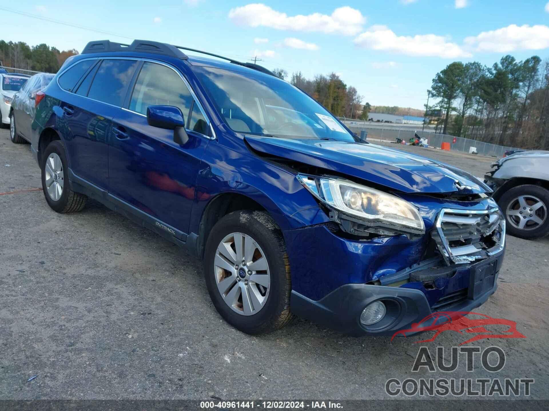 SUBARU OUTBACK 2017 - 4S4BSACC7H3290208