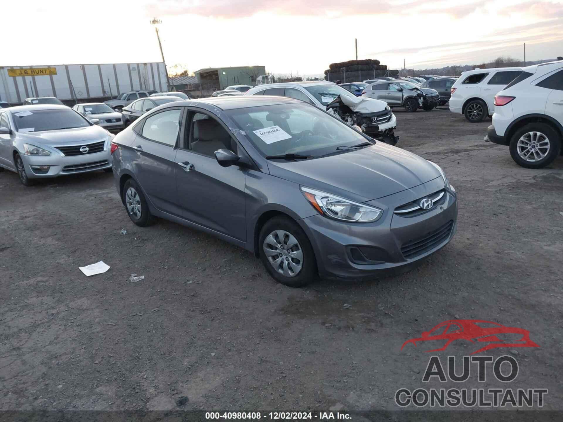 HYUNDAI ACCENT 2016 - KMHCT4AEXGU131134