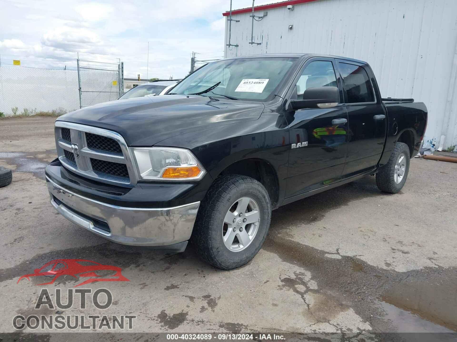 DODGE RAM 1500 2009 - 1D3HV13P69S721371